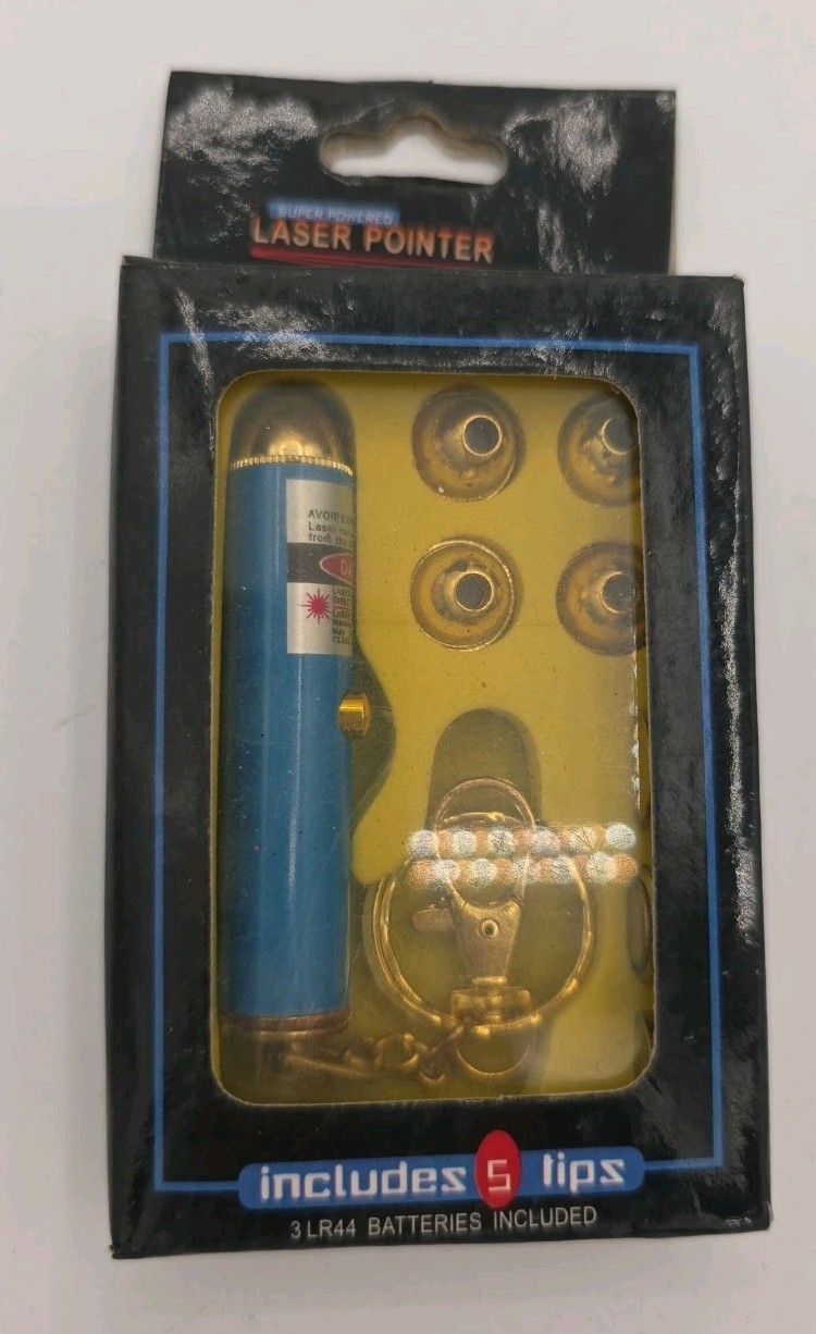 Vintage Y2K laser Pointer With 5 Images New In Package