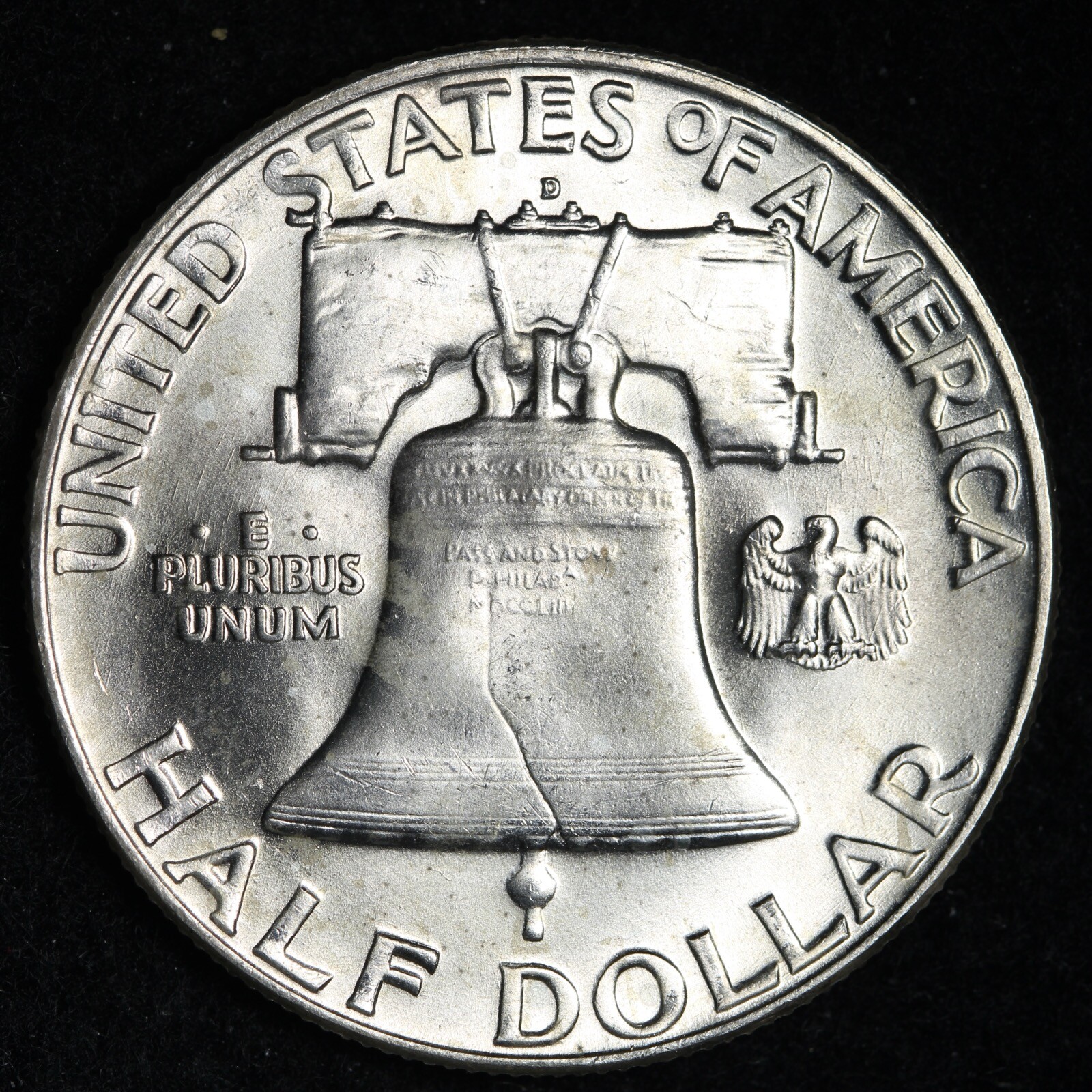 1954-D Franklin Silver Half Dollar BU *UNCIRCULATED* MS E310 KCM