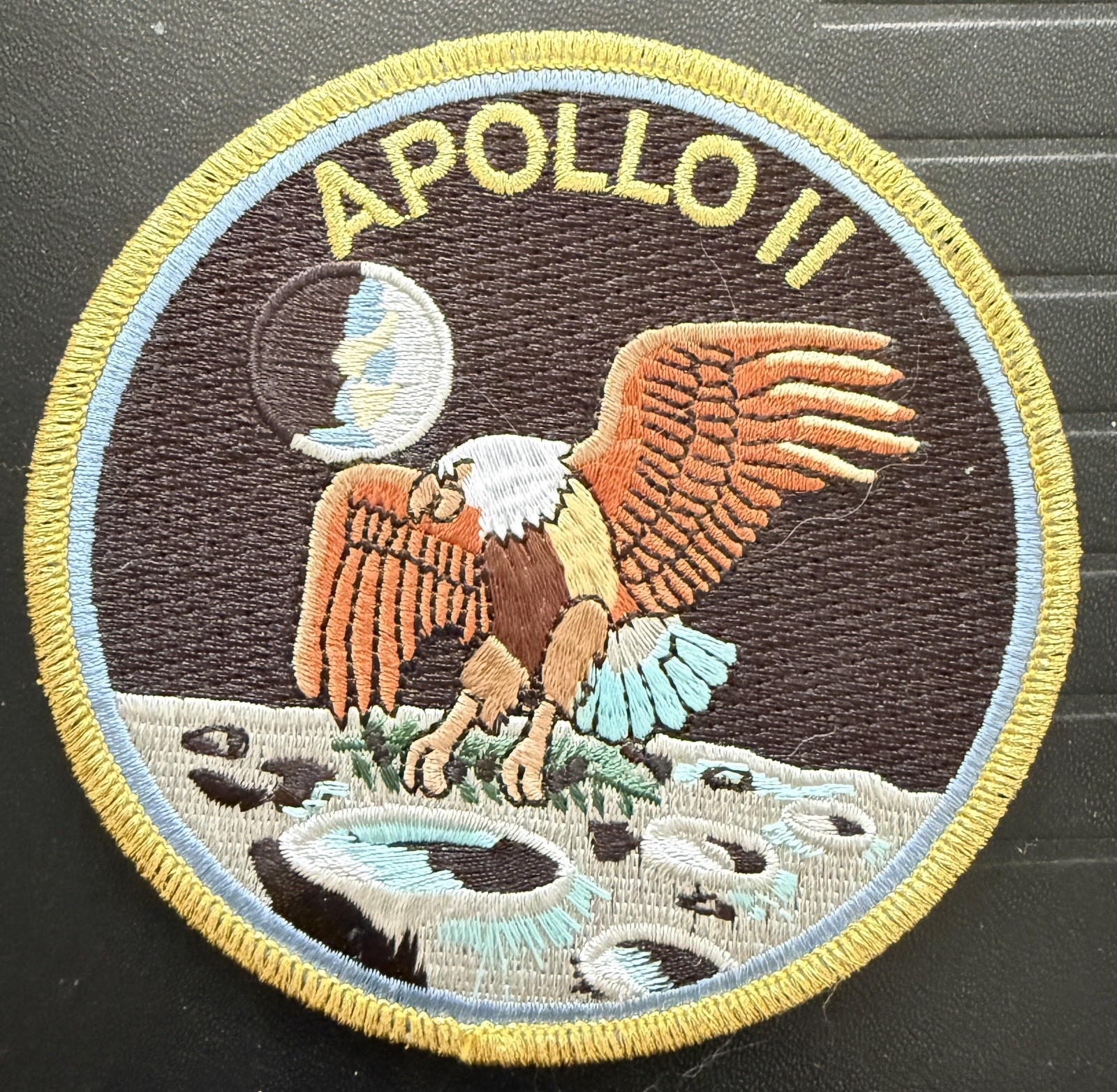 Vintage Apollo 11 - Moon Landing - 4” Embroidered Patch