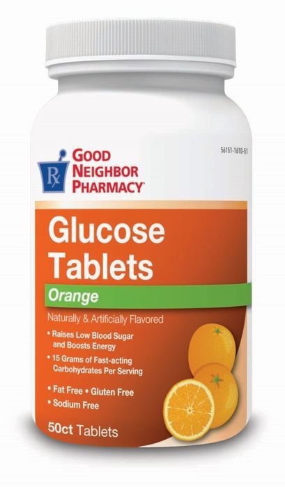 Good Neighbor Pharmacy Glucose Orange Tablets 50ct