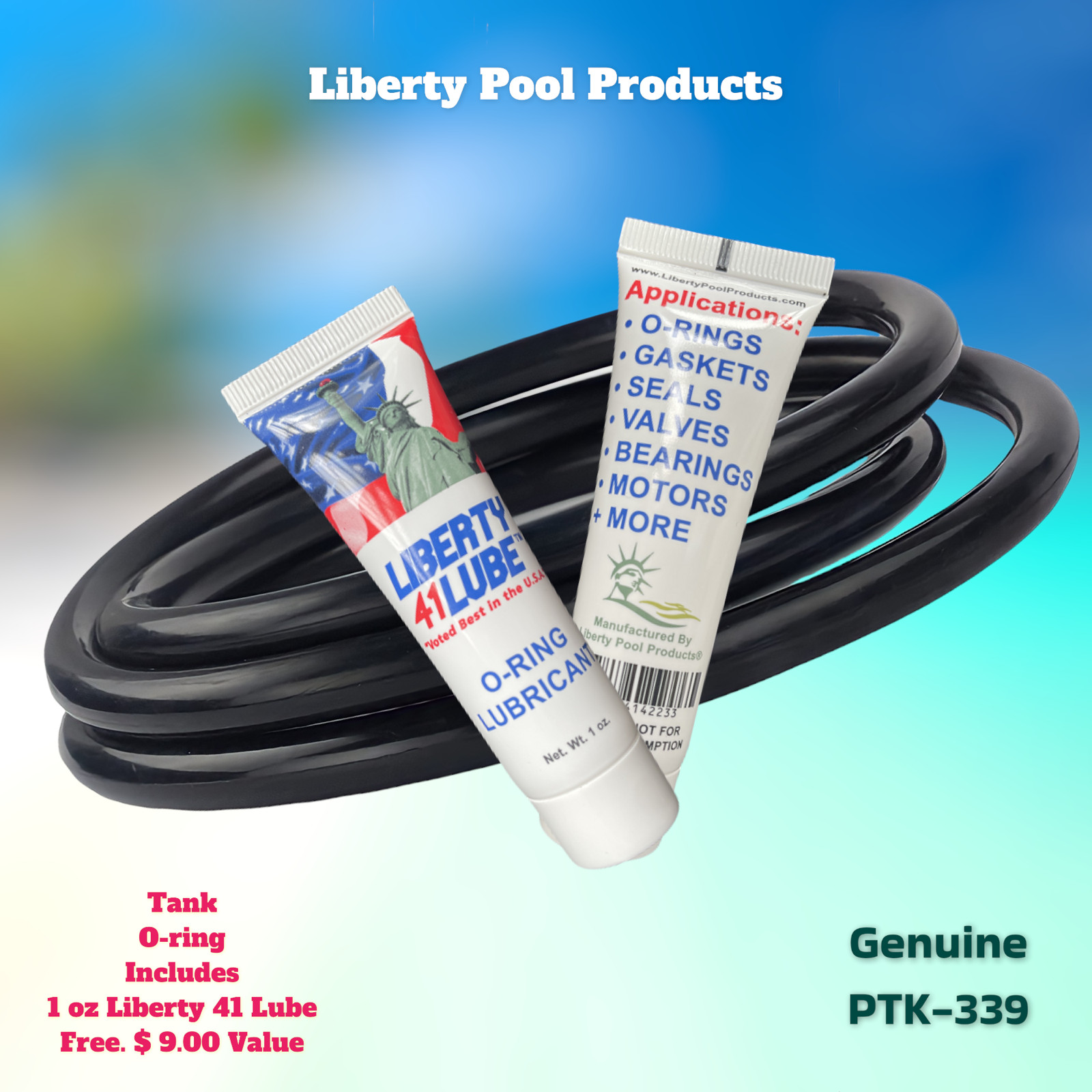 SX160Z1 O-Ring, Buna-N, 17-3/16" ID, 5/16"  For Hayward Plus Free Lube Tube