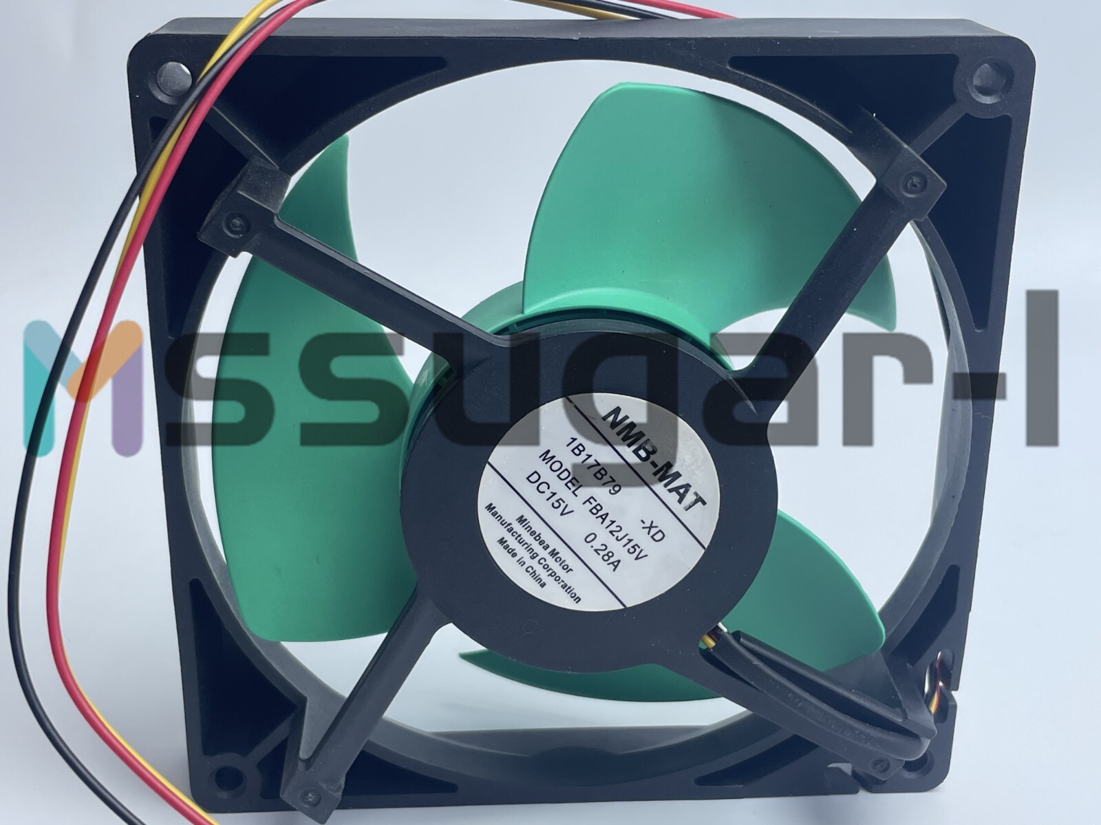 FBA12J15V 1PCS NEW NMB-MAT FBA12J15V Cooling fan 15V 0.28A 3pin  Fast delivery
