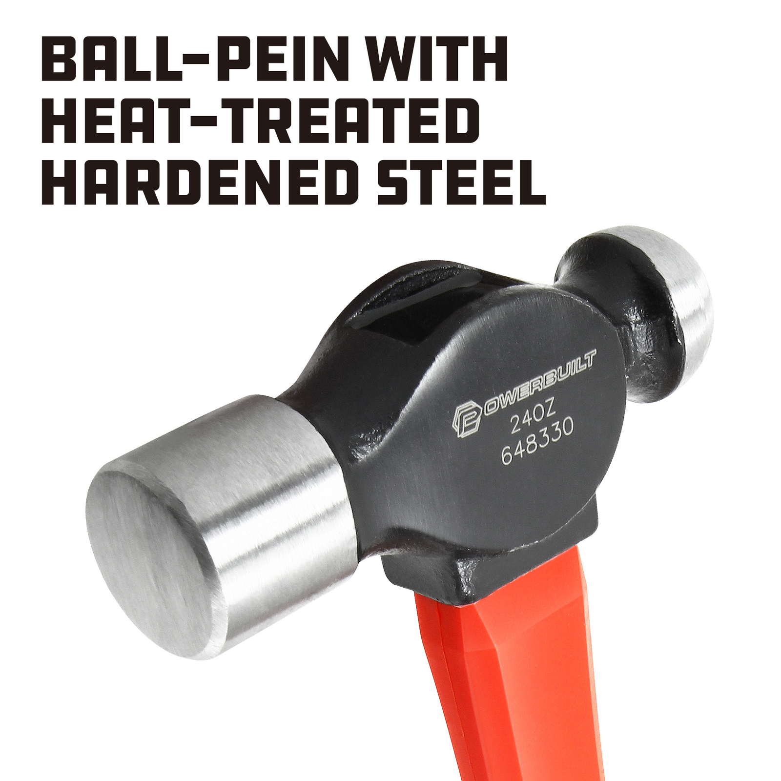 Powerbuilt 24 Ounce Ball Peen Hammer - 648330