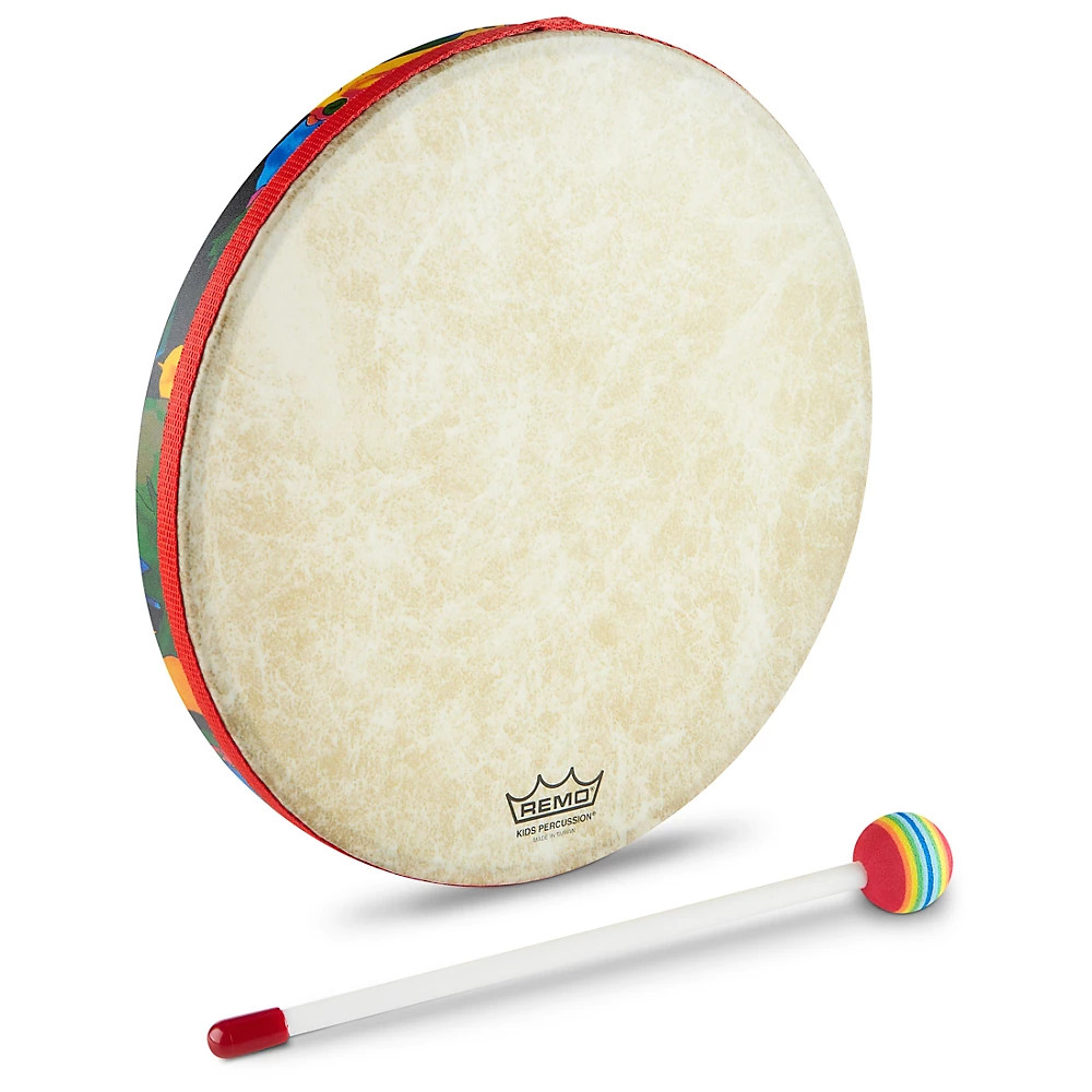 Remo Kid's Percussion Rain Forest Hand Drum 12' x 1'