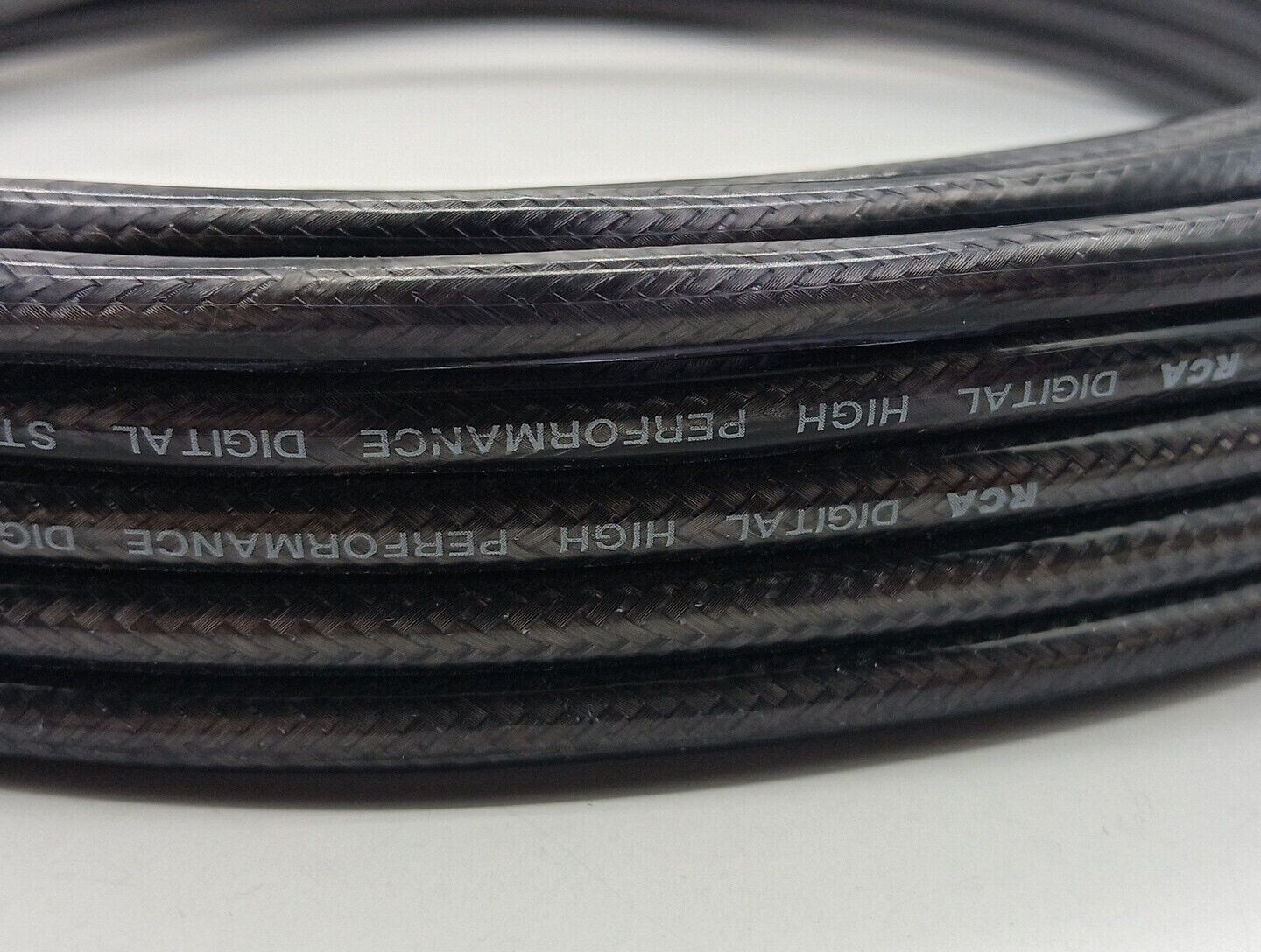 RCA Video Audio Cable 9.5 ft Gold Plated High Performance Component Video Cables