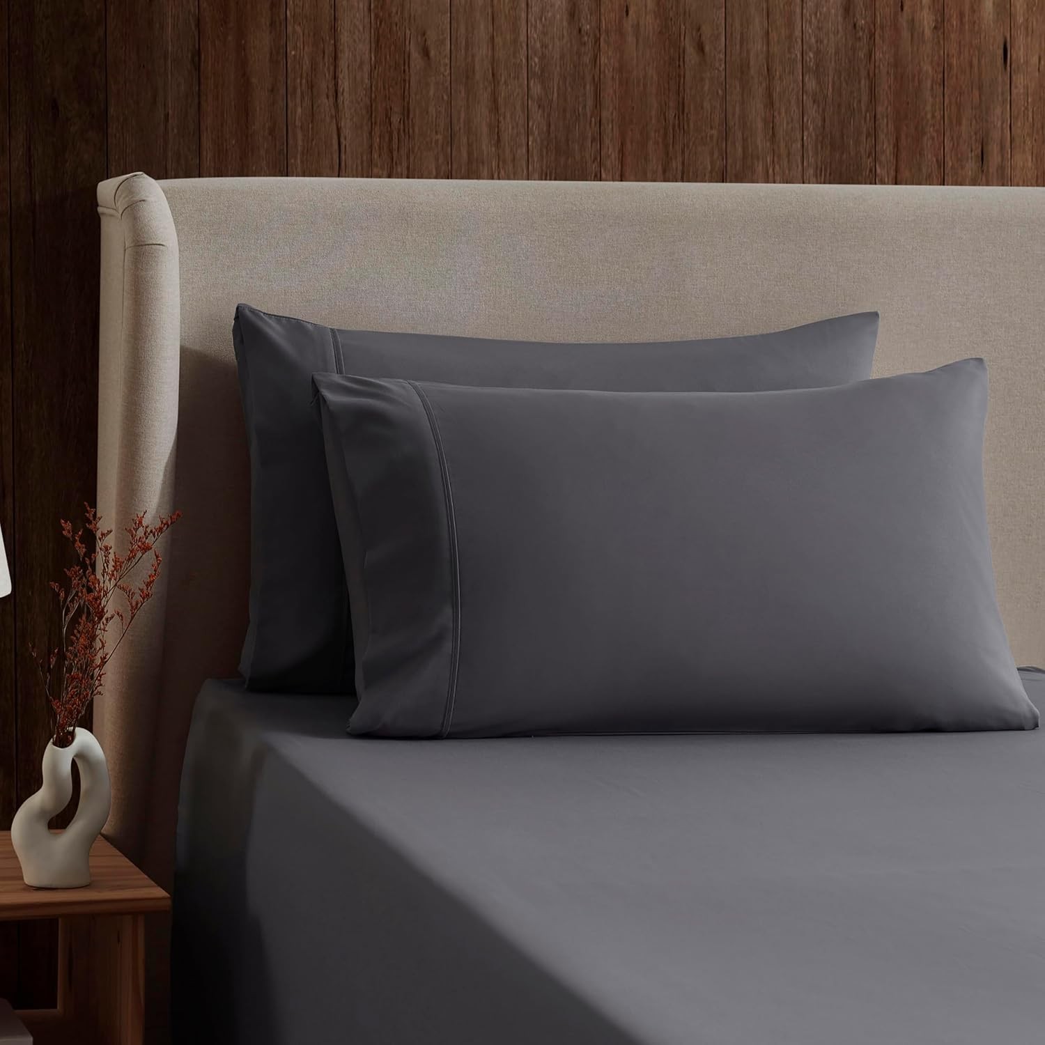Split King Sheet Set - 1800 Ultra-Soft Microfiber Bed Sheets - Double Brushed