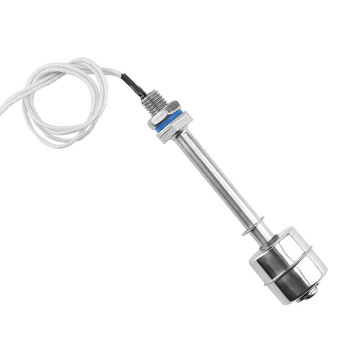 Elecall 4" Float Switch Stainless Steel Tank Water Level Sensor 110V ES10010...