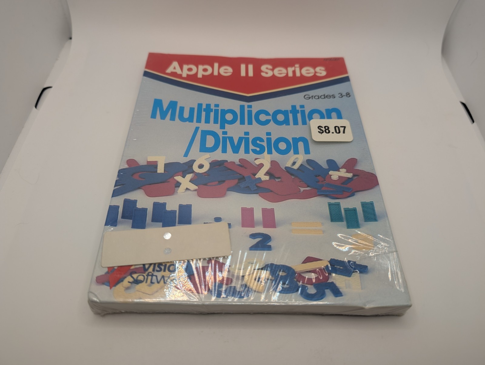 Multiplication/Division for Apple IIe, IIc by Vision Software NEW SEALED!