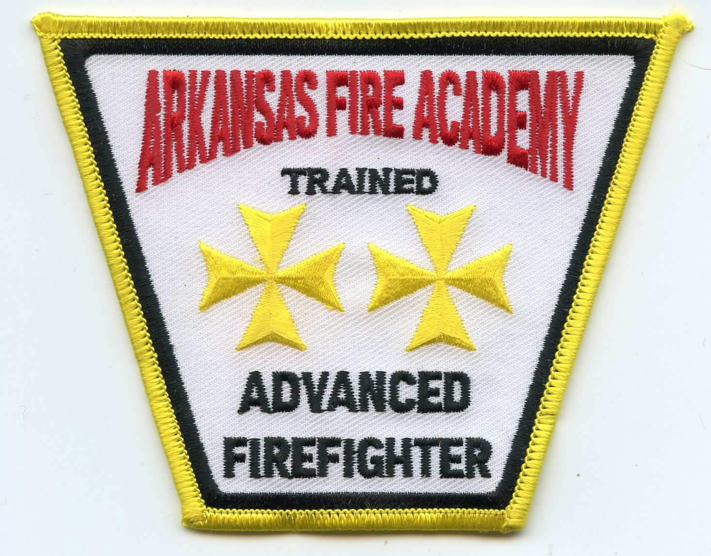ARKANSAS AR FIRE ACADEMY Trained Advanced Firefighter FIRE PATCH