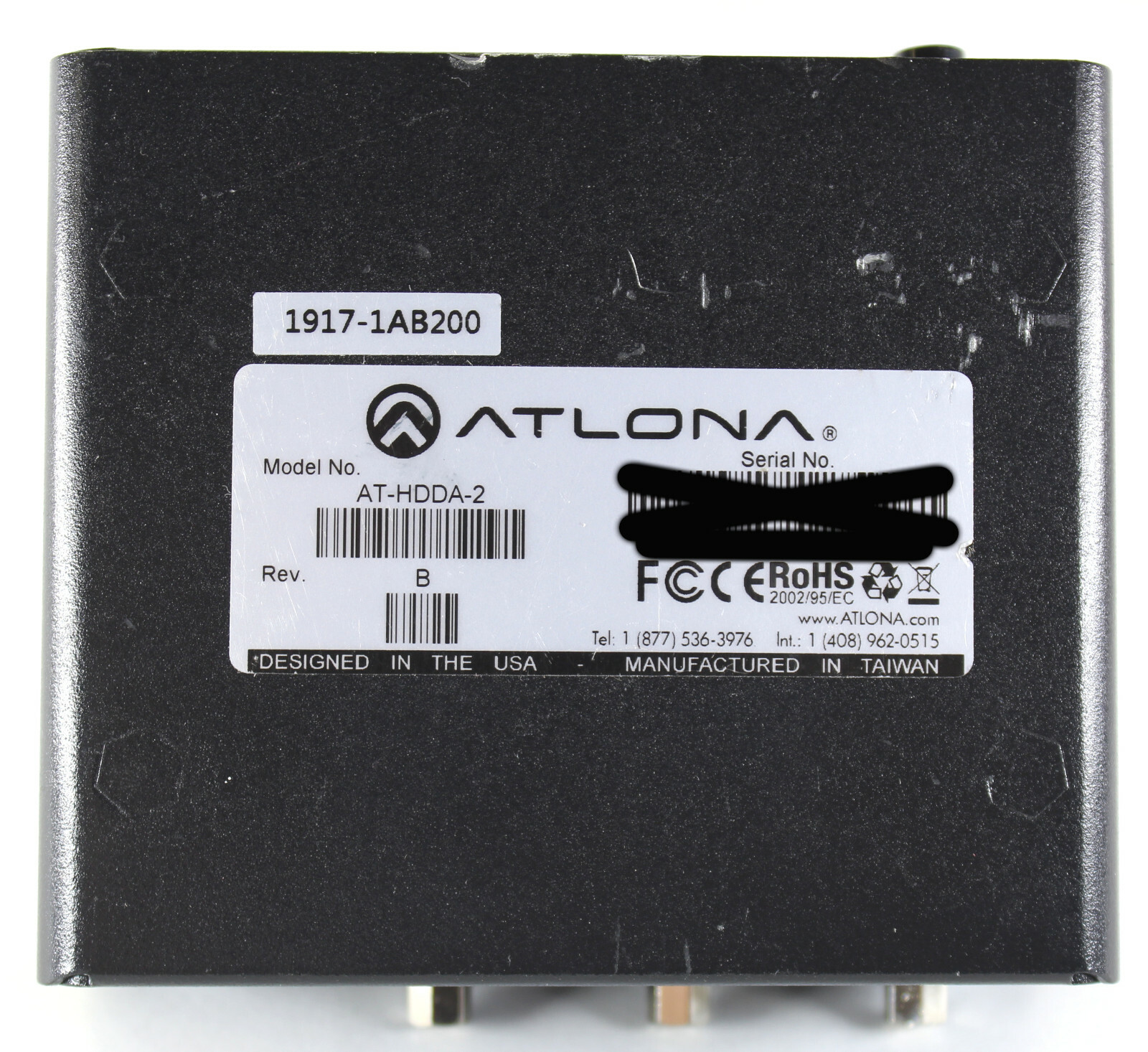 Atlona AT-HDDA-2, 1x2 HDMI Distribution Amplifier