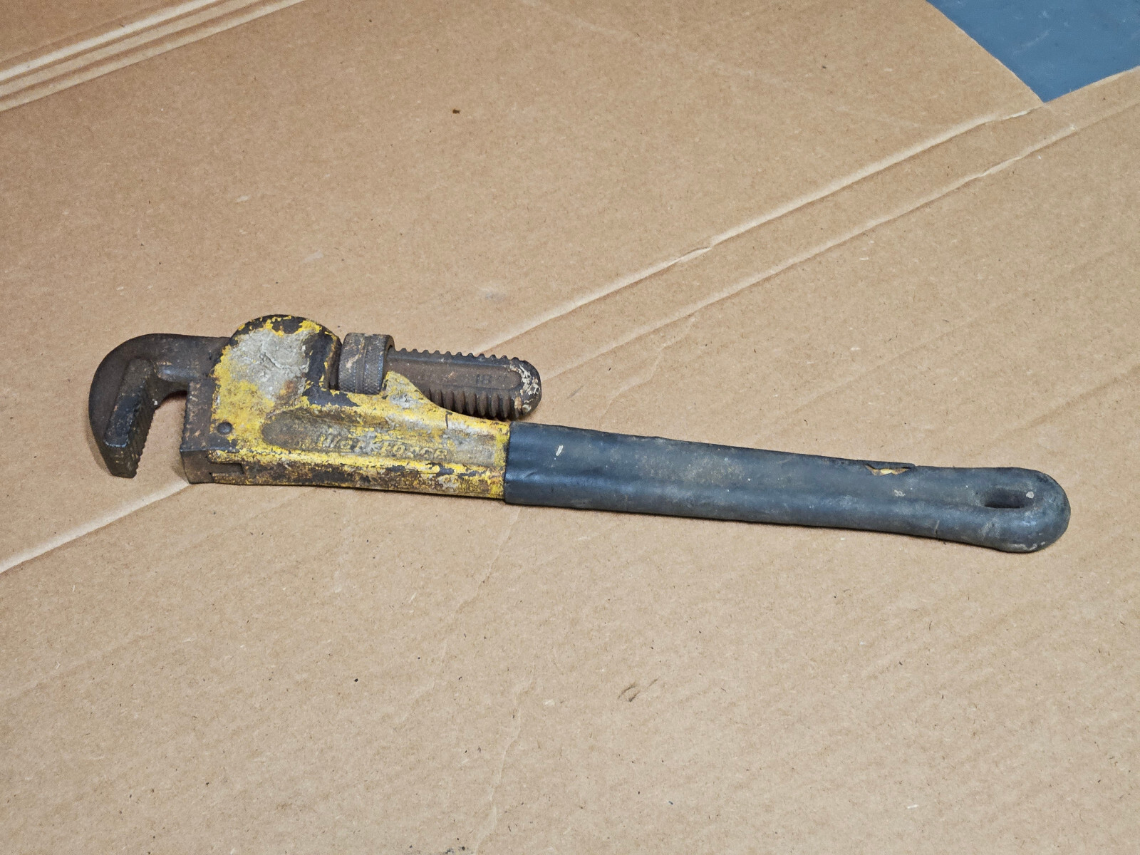 Workforce 18" Heavy Duty Plumbing Hand Tool Wrench Vintage