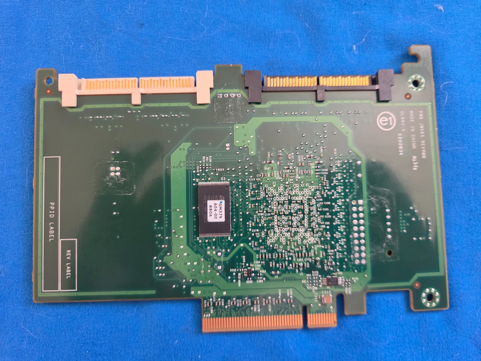 Dell PowerEdge PERC 6/iR SAS PCI-E Server RAID Controller Card 0yk838