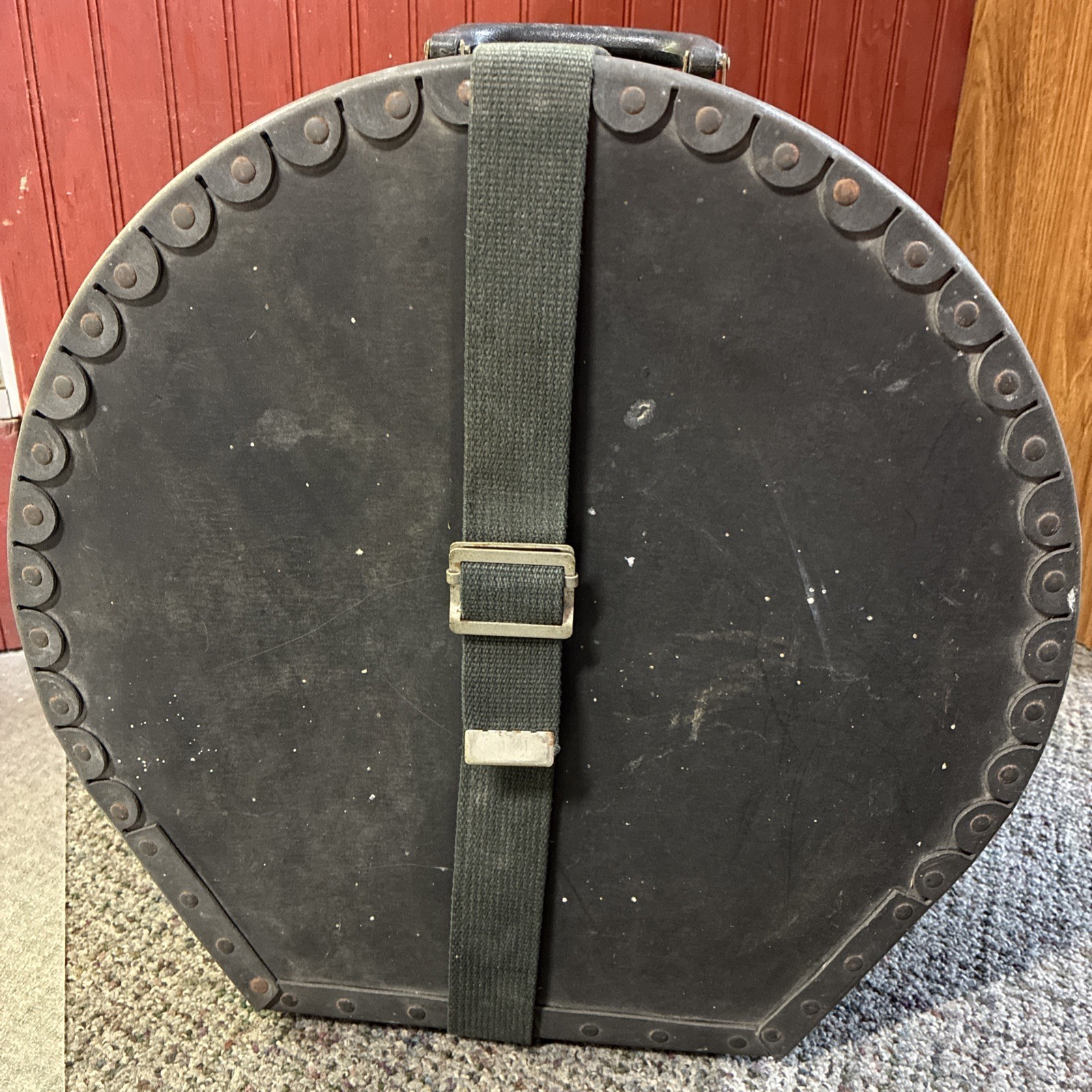 Vintage Drum Case 9x13 Musical Instrument Storage Case