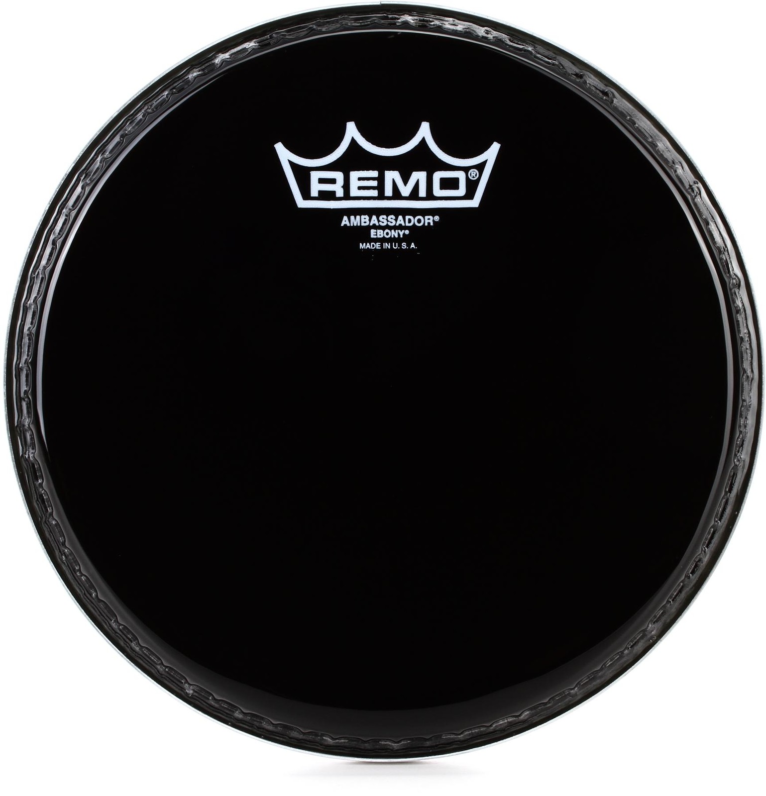 Remo Ambassador Ebony Drumhead - 8 inch (2-pack) Bundle