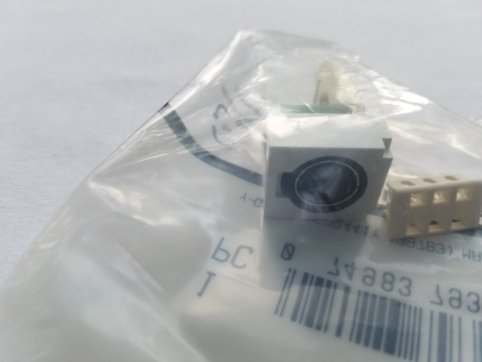 CJSVWH S-Video Panduit Mini-Com Punchdown Module - White