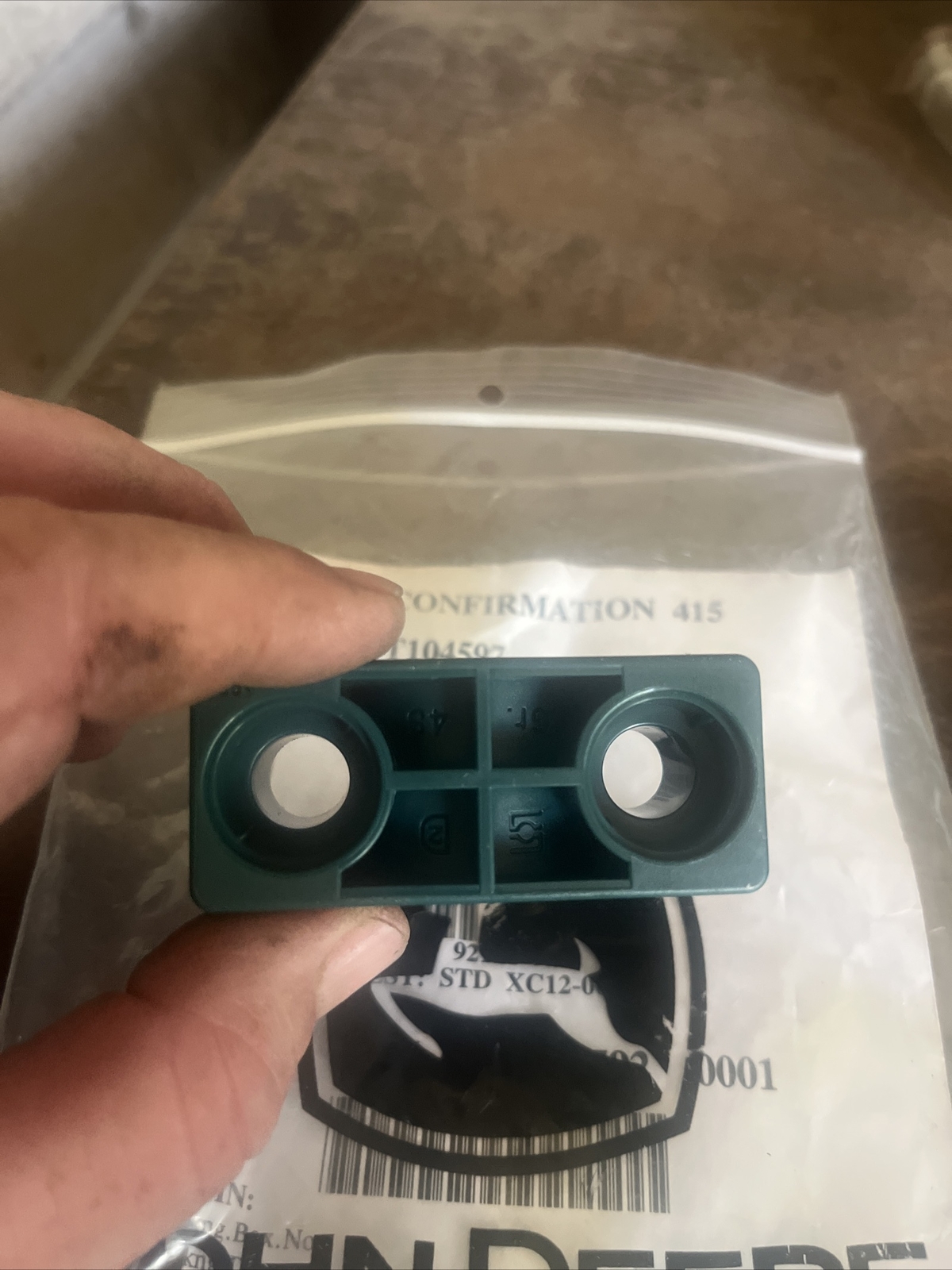 NOS John Deere OEM Clamp T104597