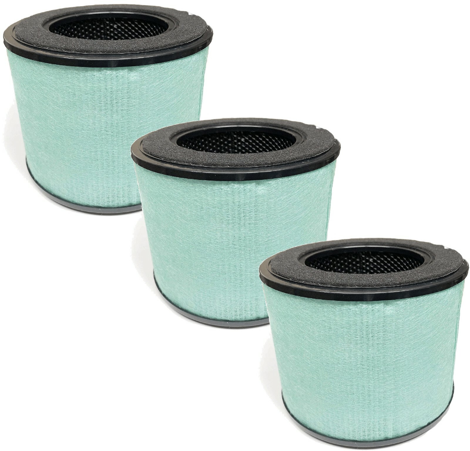 BS-08 True HEPA Filter Replacement For Partu BS-08 Air Purifier 3 Packs