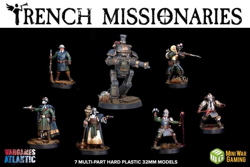 Trench Crusade: Trench Missionaries by Wargames Atlantic
