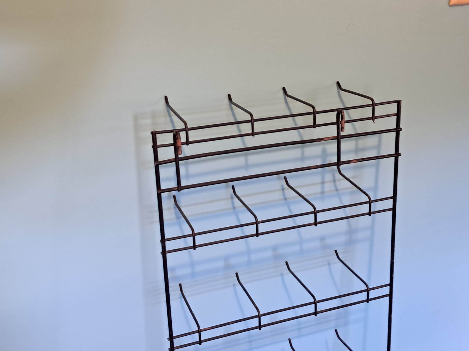 Black Display Hook 28 Peg Rack 4 Horizontal 7 Vertical Rows