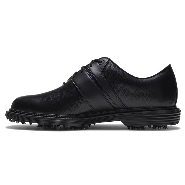 FootJoy Premiere Series-Packard Shoe-Authentic (US Size: 9.5 Black-Black-Grey )