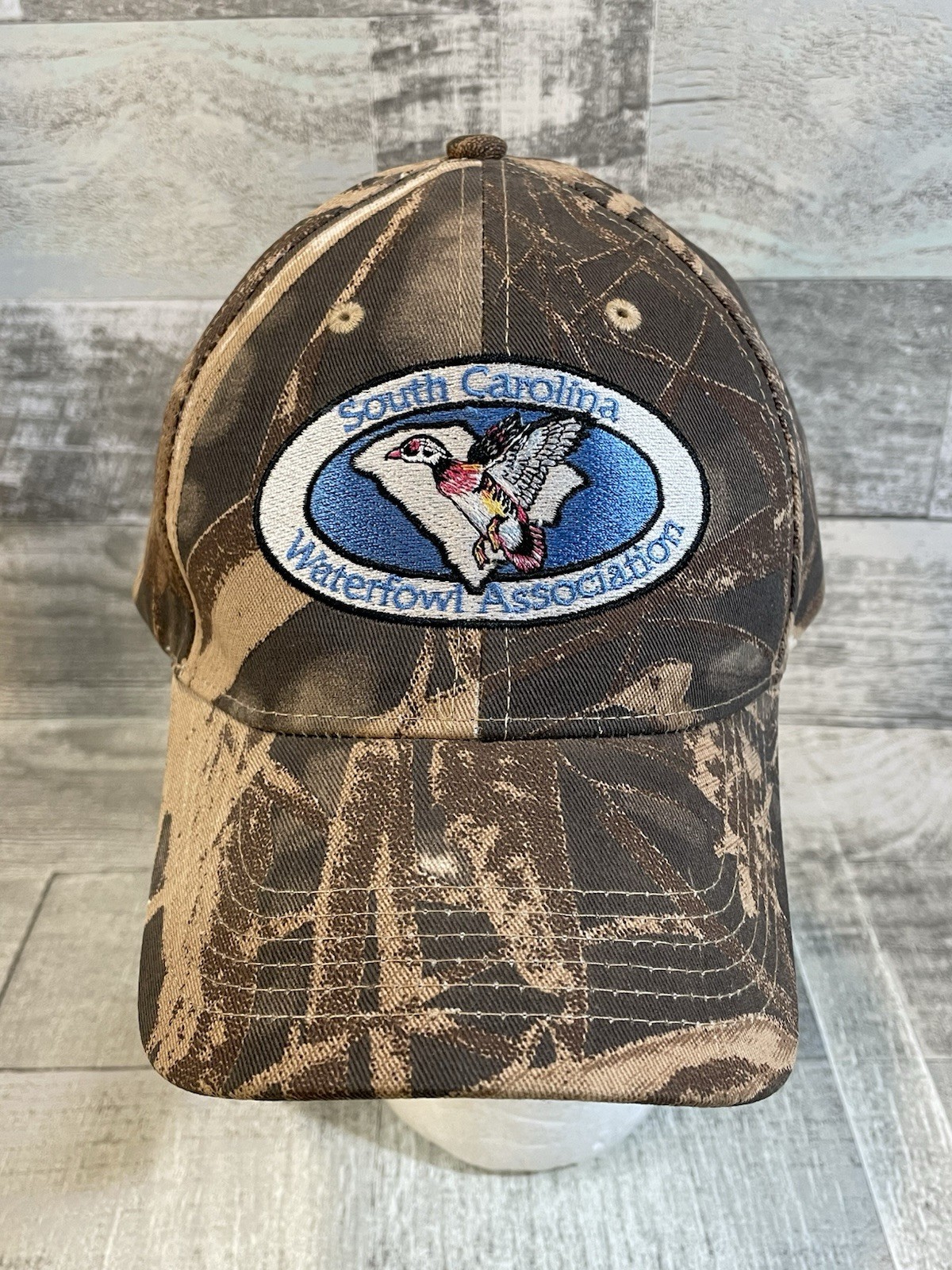 South Carolina Waterfowl Association Adjustable Strap Camo Hat Cap NEW Hunting