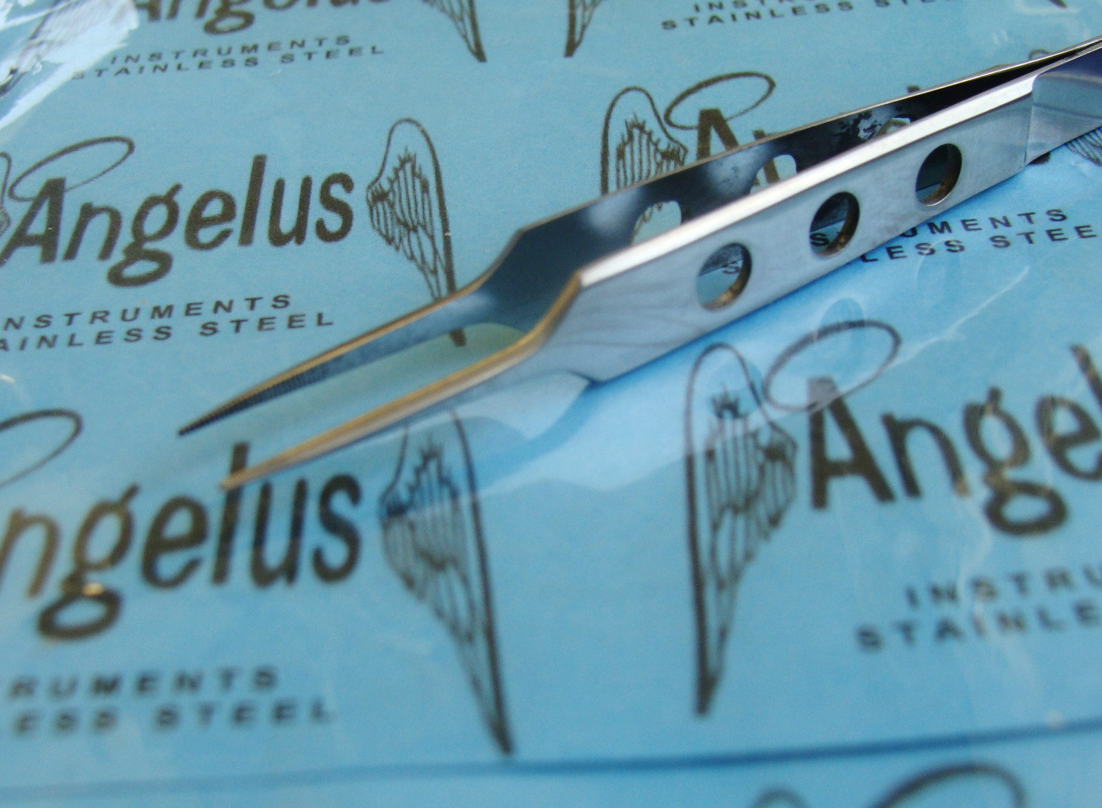Micro Tissue Forceps Bishop Harman Without Teeth 3.5" / 09 Cm ANGELUS
