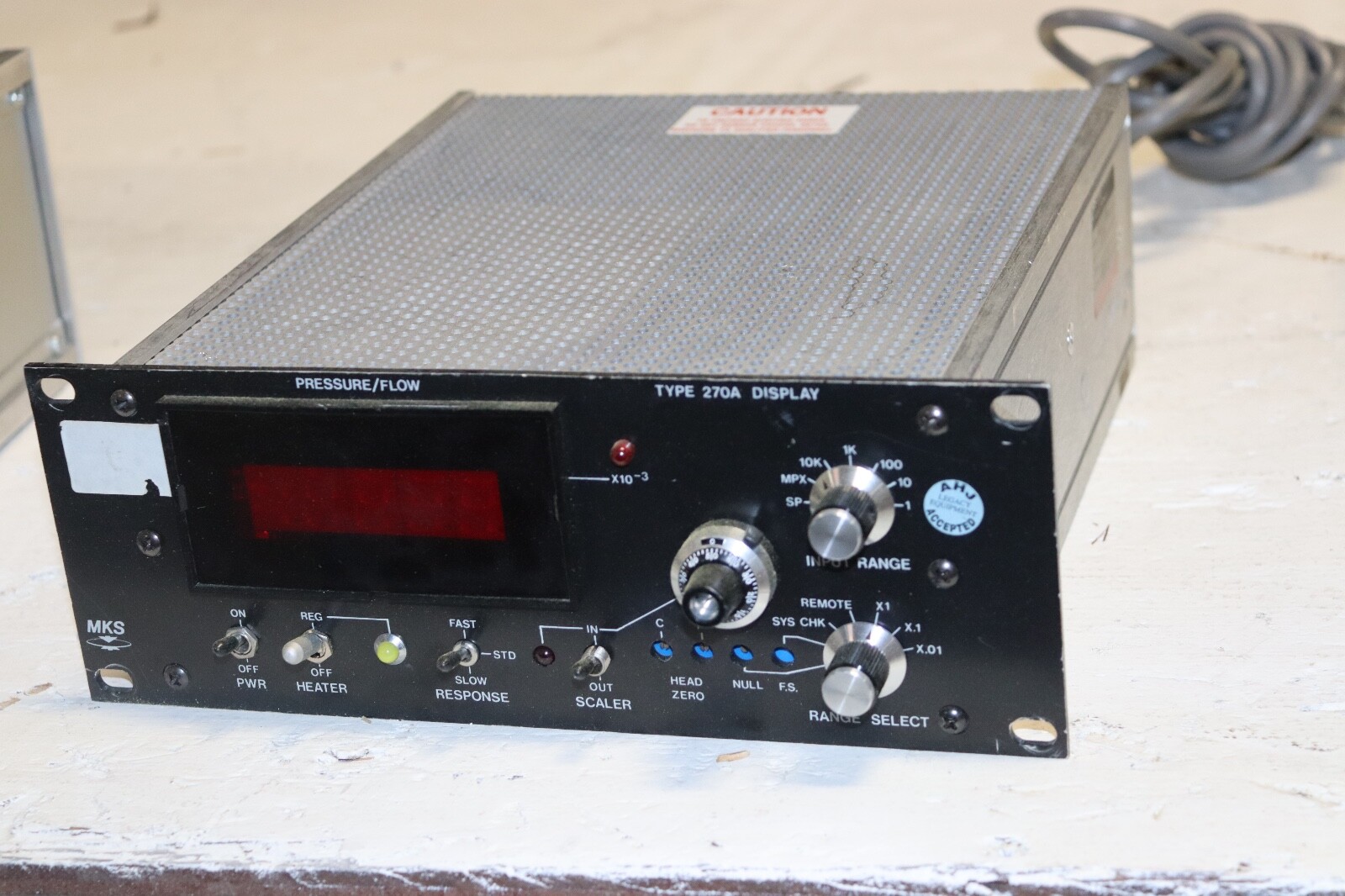 MKS 270A   Display