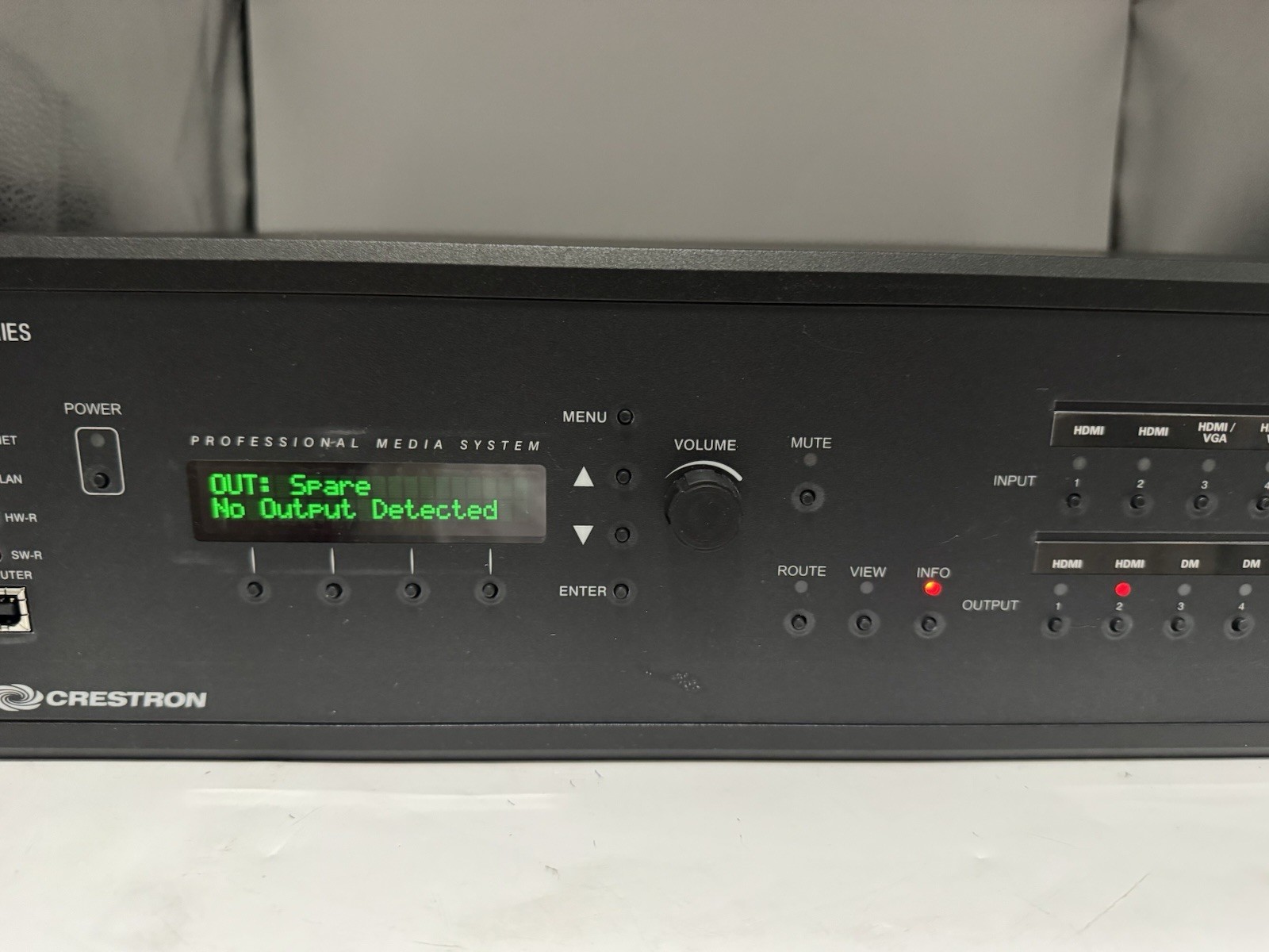 Crestron DMPS3-300-C 3-Series 4K DigitalMedia Presentation System.