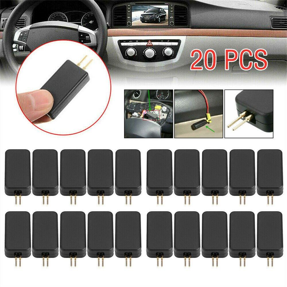 20 PCS Car Simulator Emulator SRS Resistor Bypass Fault Finding Diagnostic Tools