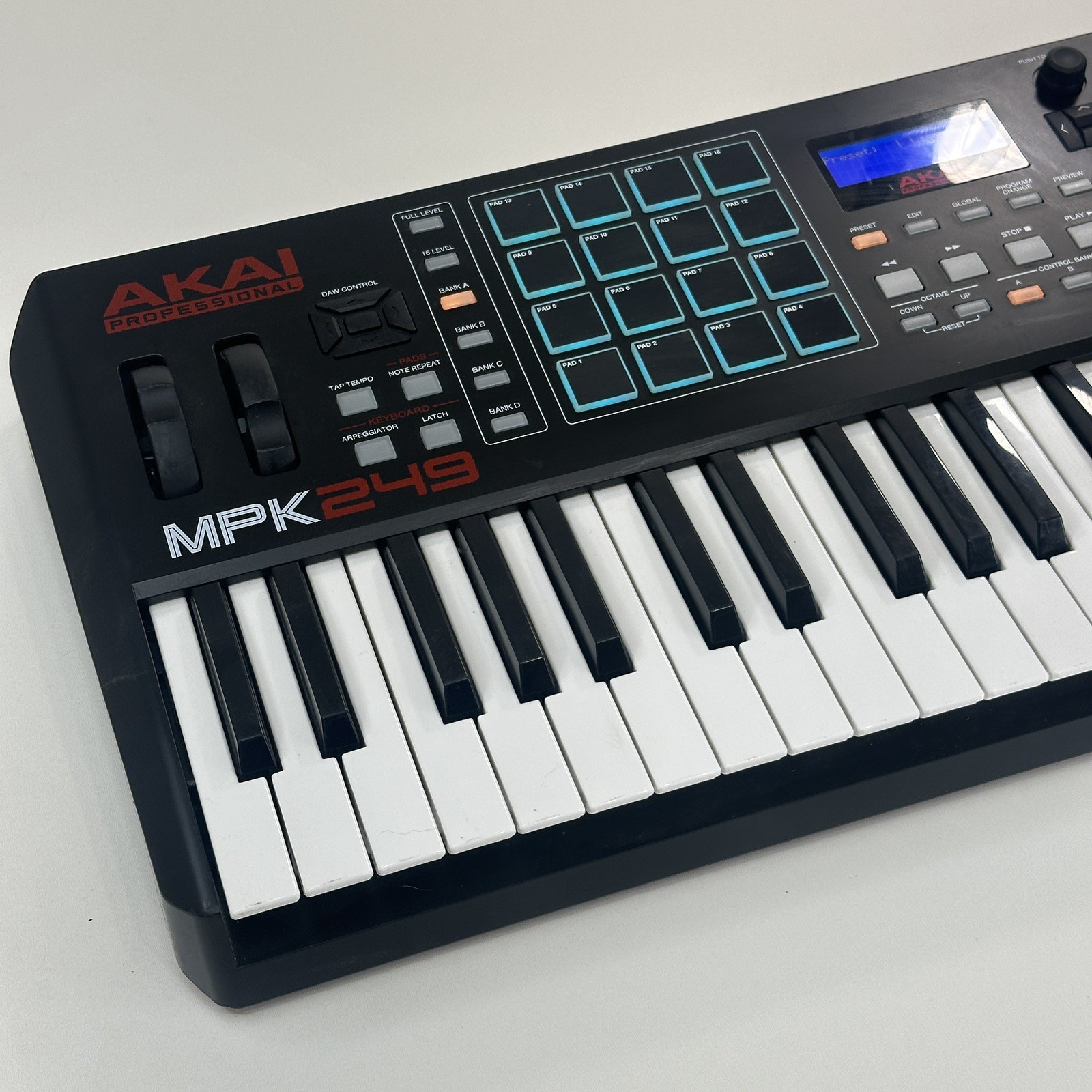 Akai Professional MPK249 49-Key USB MIDI Keyboard Controller w/Power Cord