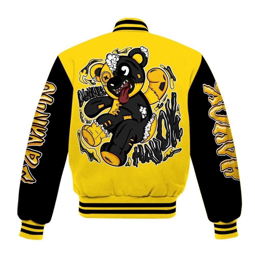 Varsity Jacket To Match Retro Thunder 4s - Havok Bear All Over Print