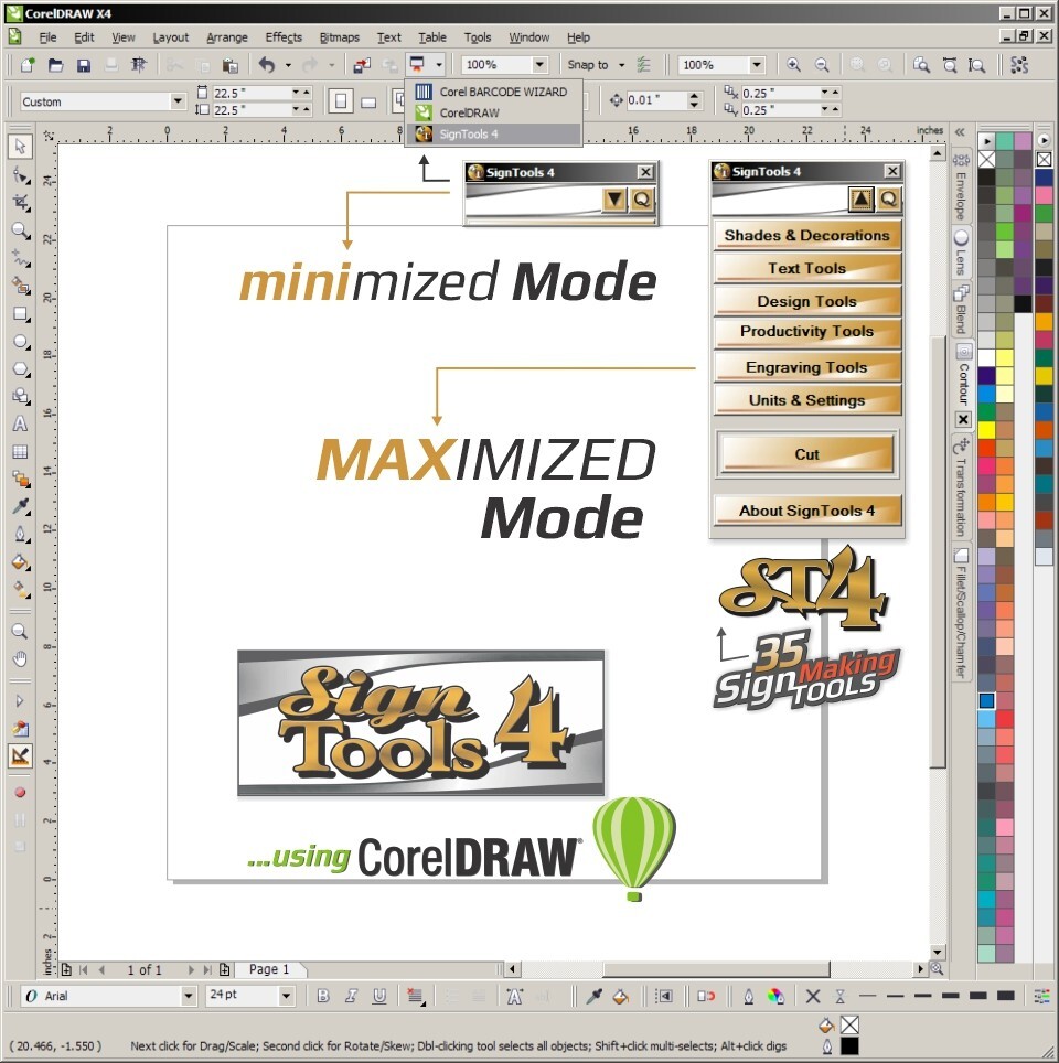 BEST Sign software for Graphtec Vinyl Plotter, CorelDRAW & Adobe illustrator
