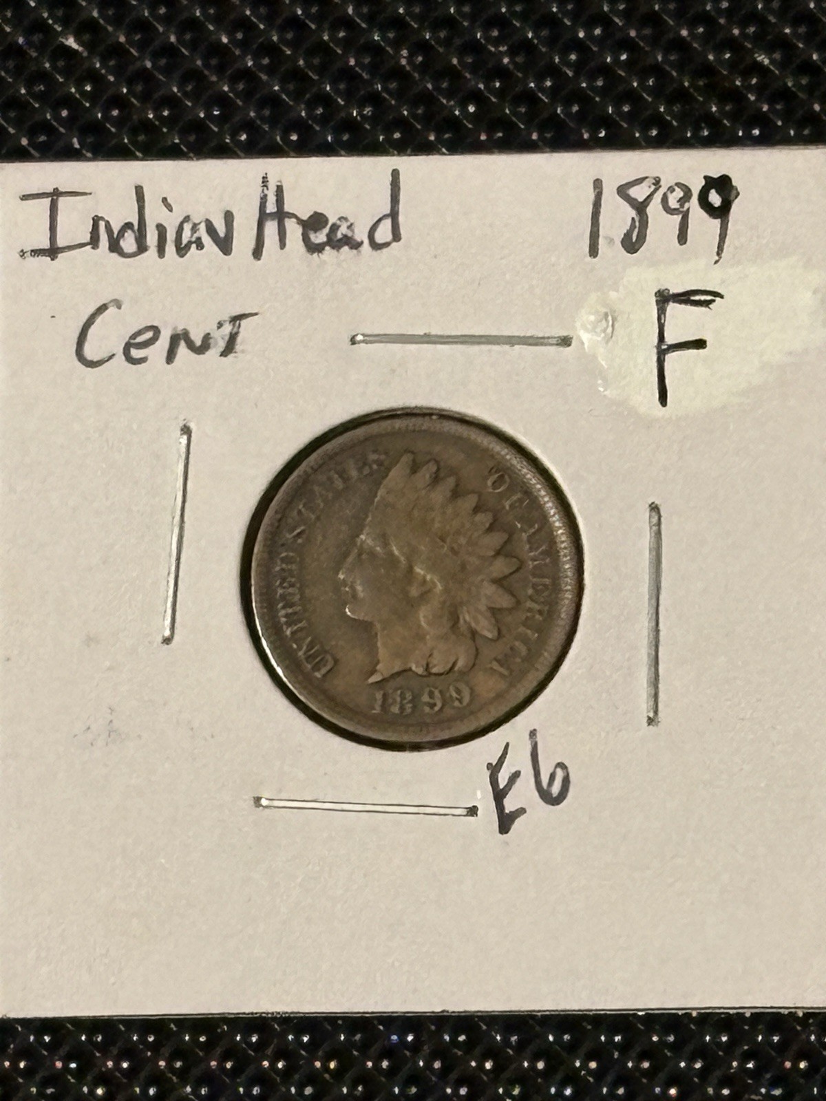 1899 Indian Head Cent