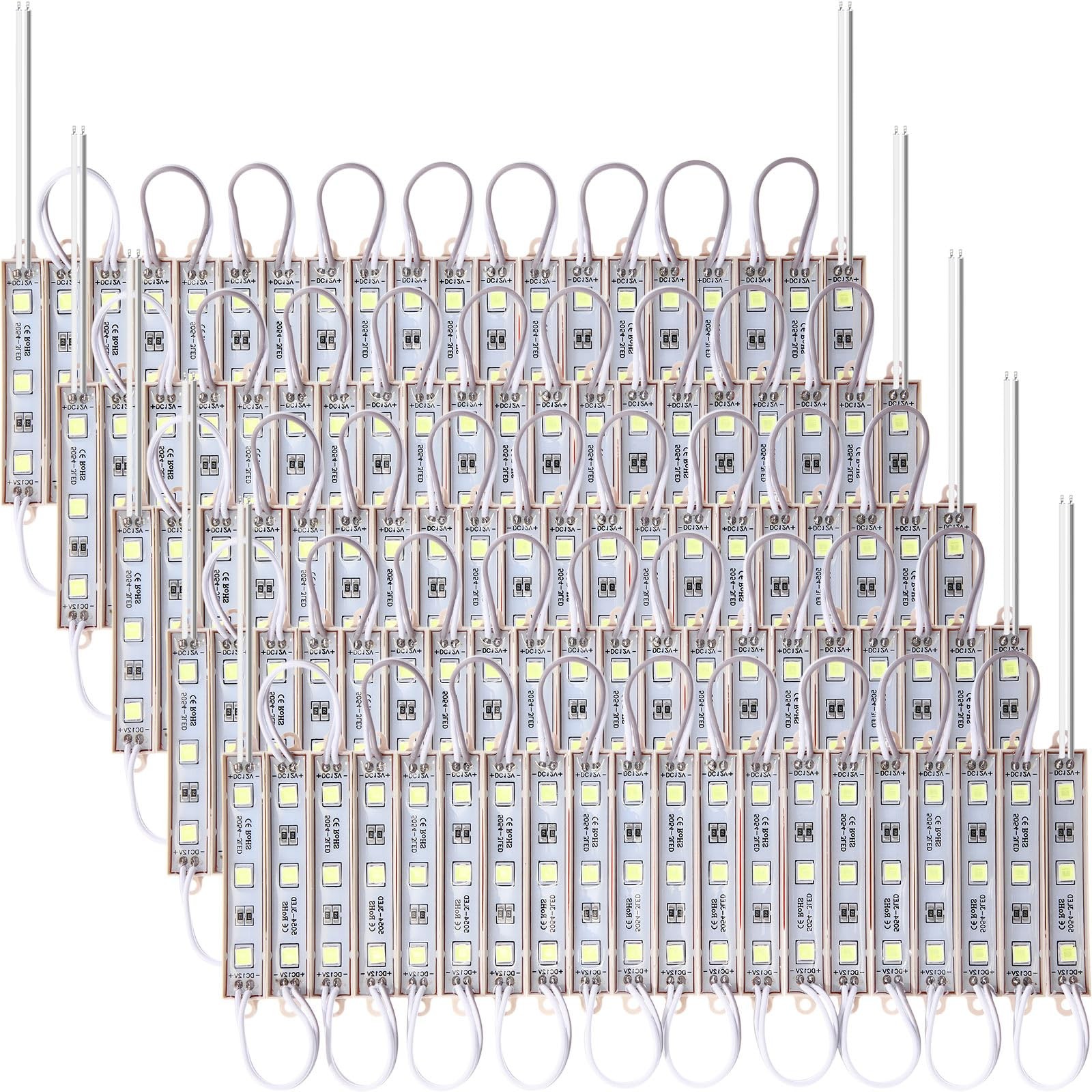 100 Pcs Christmas LED Lights for Inflatables White 12000k 100ft 5054 SMD 120l...