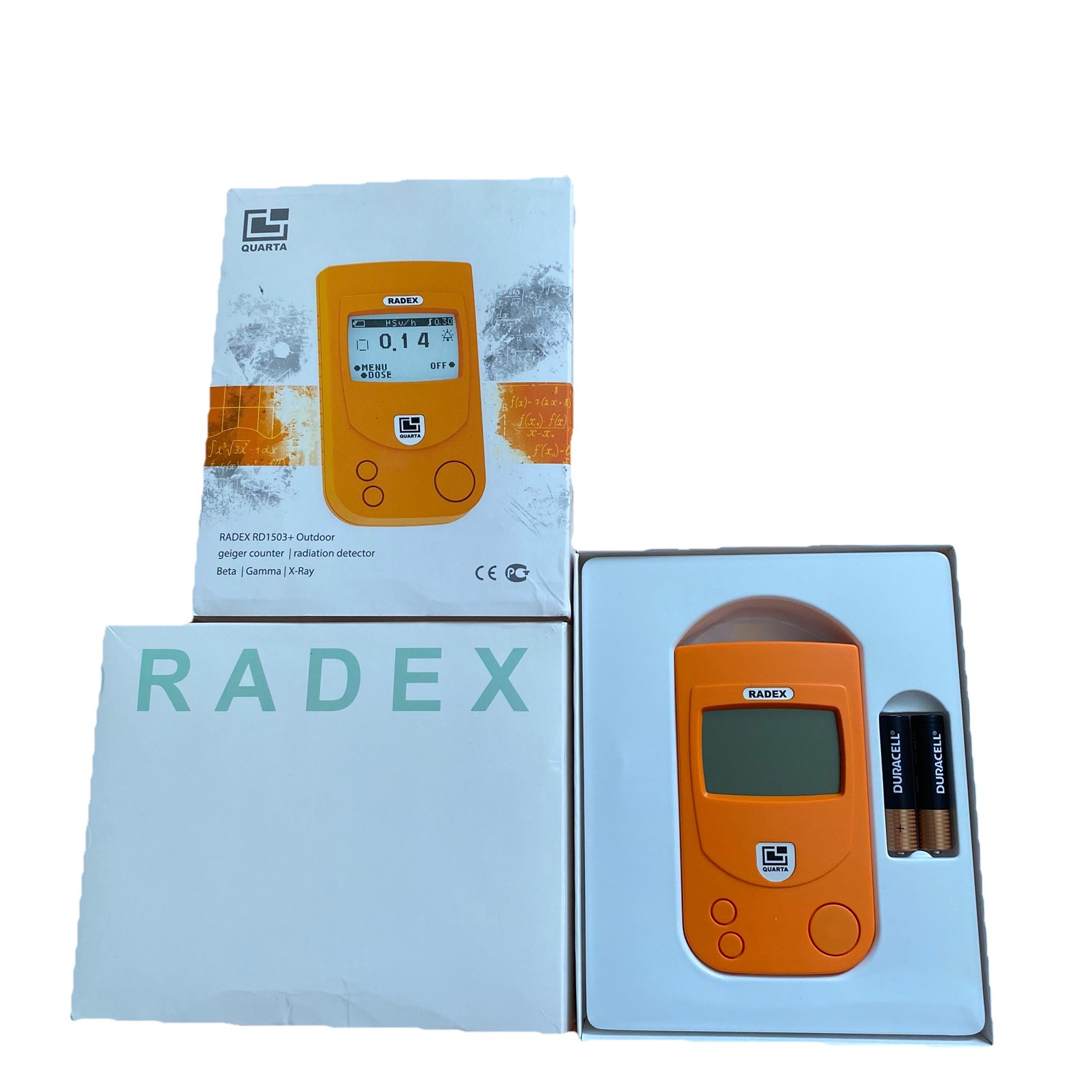 Quarta RADEX Digital Radiation Meter RD1503+ Outdoor Dosimeter Geiger Counter