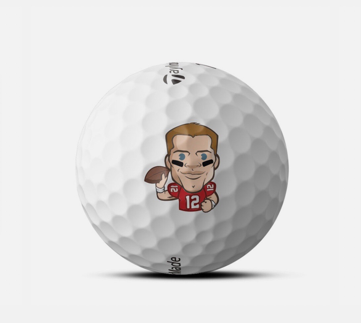 Limited Edition Tom Brady Tampa Bay Bucks Taylormade TP5 Golf Balls 3balls ✅ NEW
