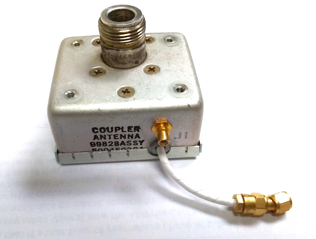 ITT Canon Coupler Antenna 99828 ASSY  8004503G1 (NSN 5985-00-411-1475)