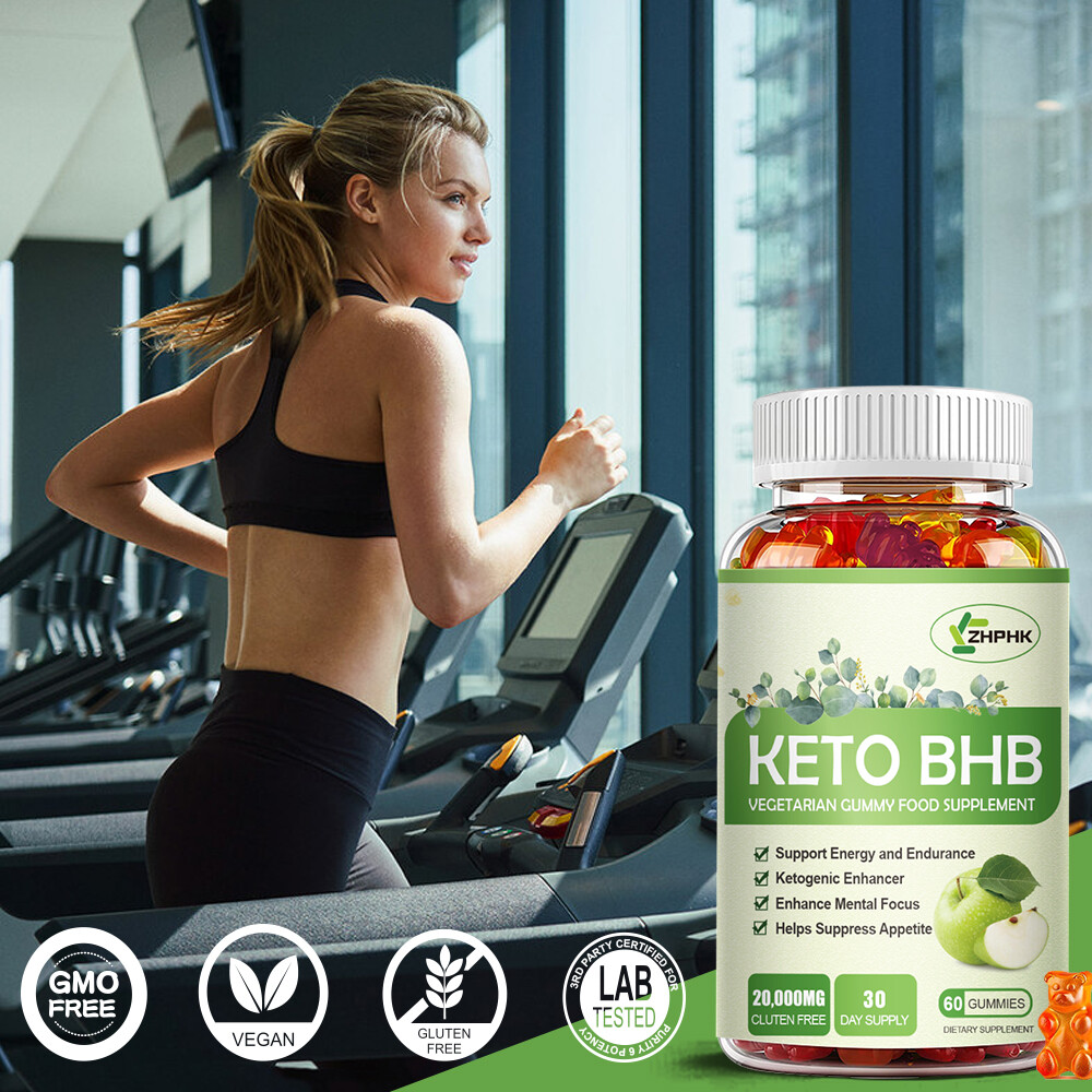Ketone ACV BHB Gummies Keto Bod Weight Loss Fat Burn Detox Supplement 60 Gummies