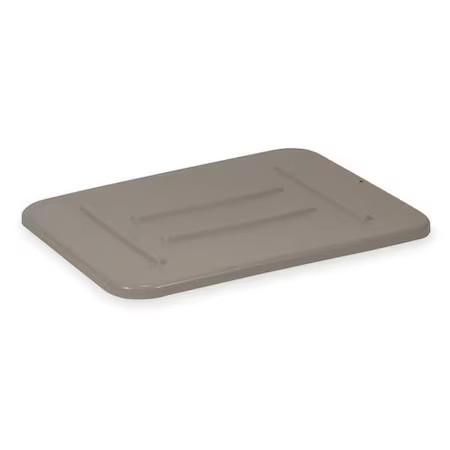 Rubbermaid Commercial Fg364800gray Bus/Utility Box Lid, Gray, Plastic
