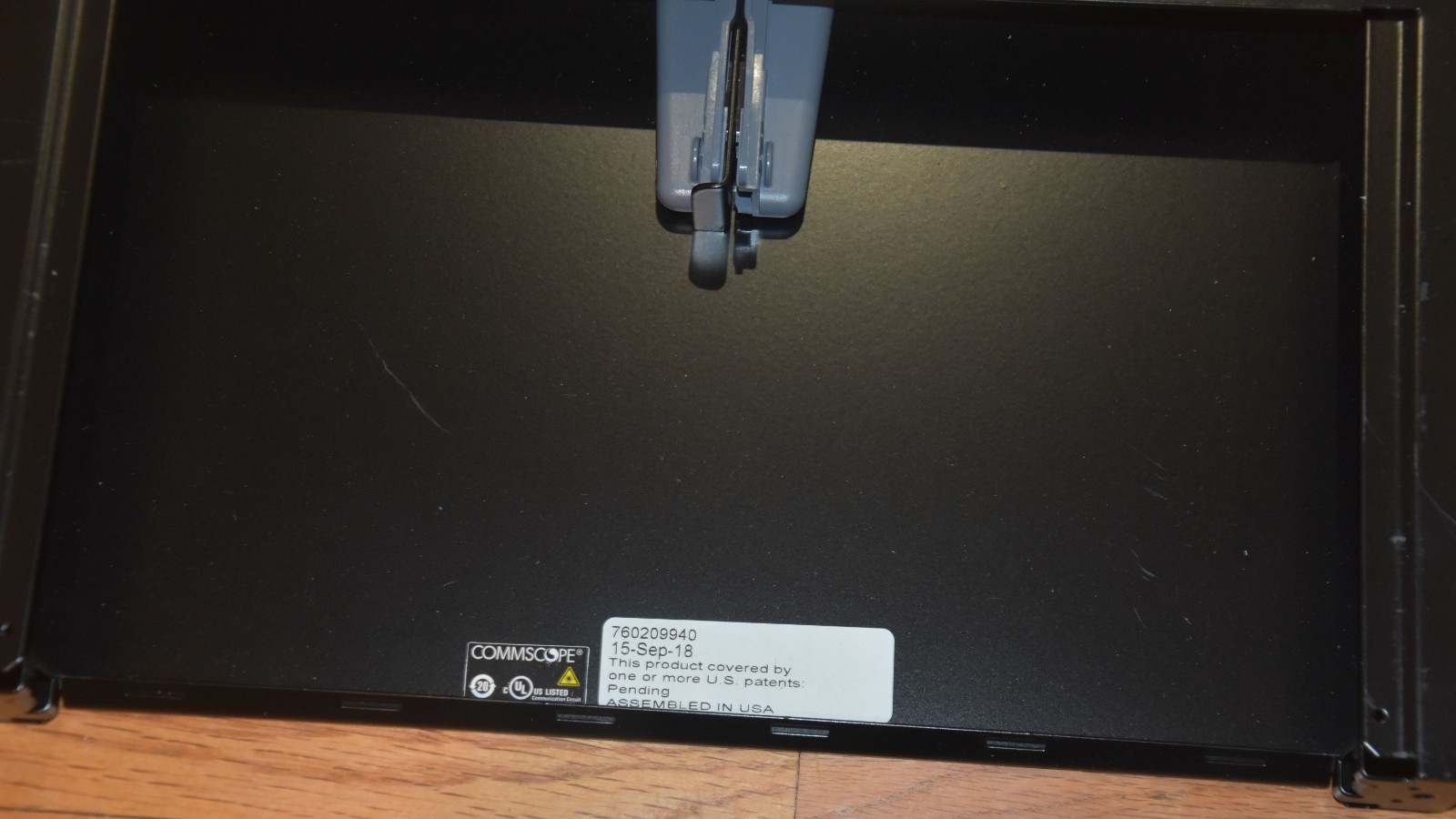 CommScope SYSTIMAX HD-1U Sliding Shelf w/ 4 24LC to 1X24F Multimode MPO Modules