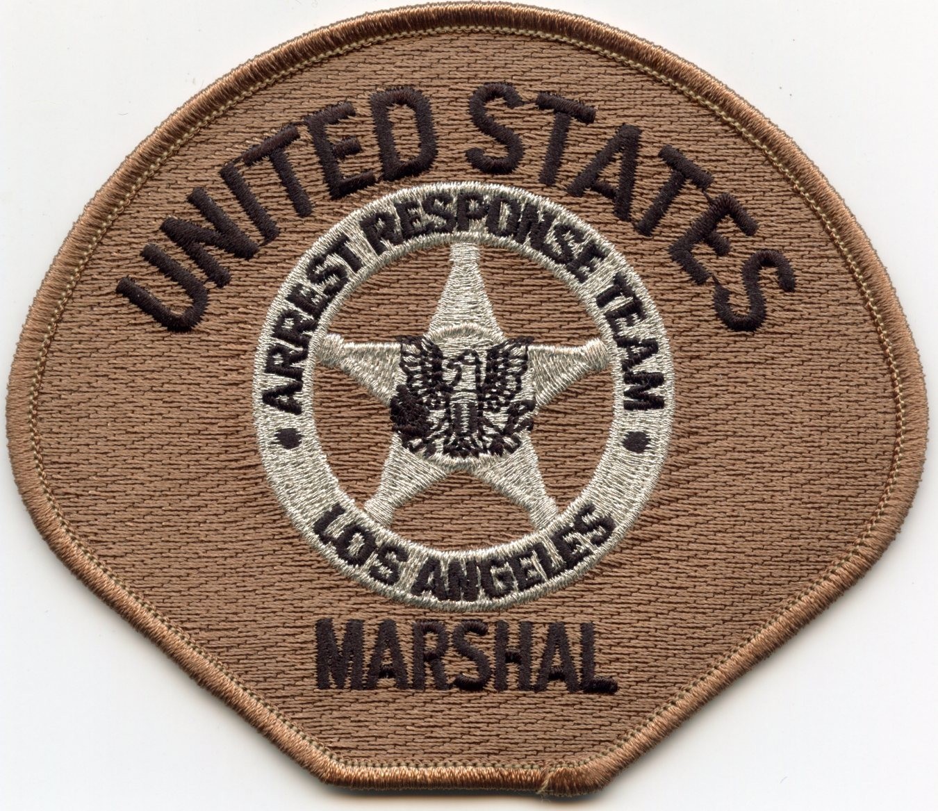 UNITED STATES MARSHAL LOS ANGELES CALIFORNIA Arrest Response Team POLICE PATCH