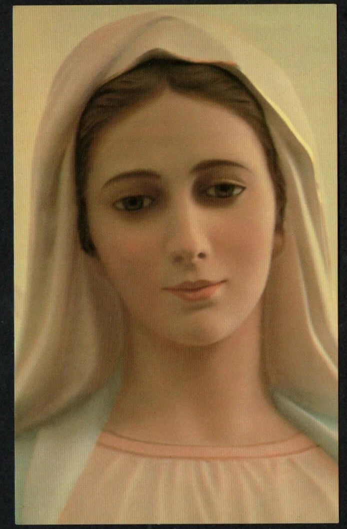 Holy card de la Virgin santino image pieuses estampa