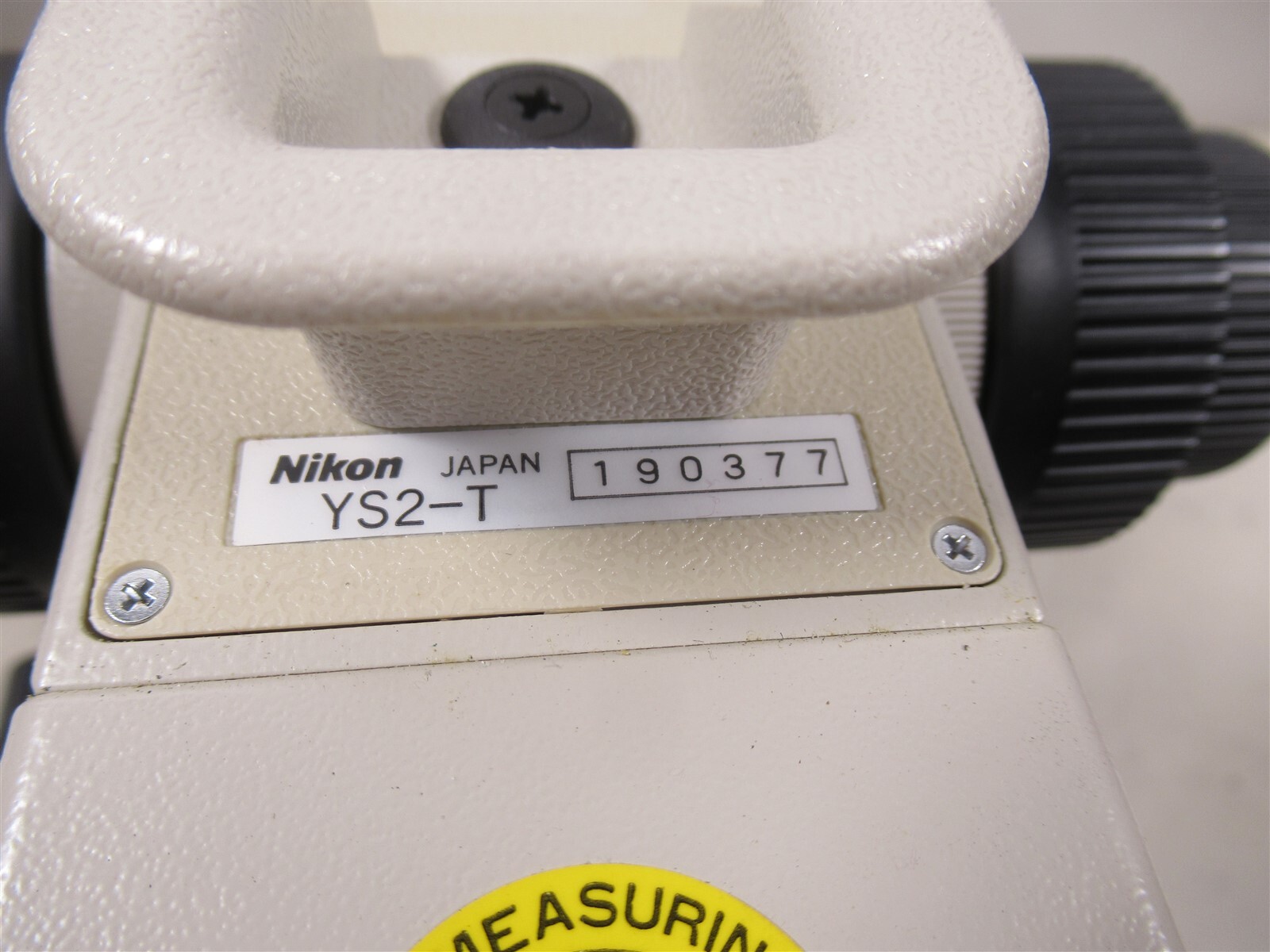 Nikon YS2-T Alphaphot Binocular Microscope w/ Eyepieces & 3 Objective Lenses