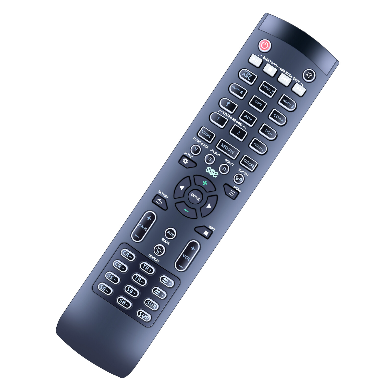 Remote Control For Nakamichi Shockwafe DTSX or SSE Soundbar -New