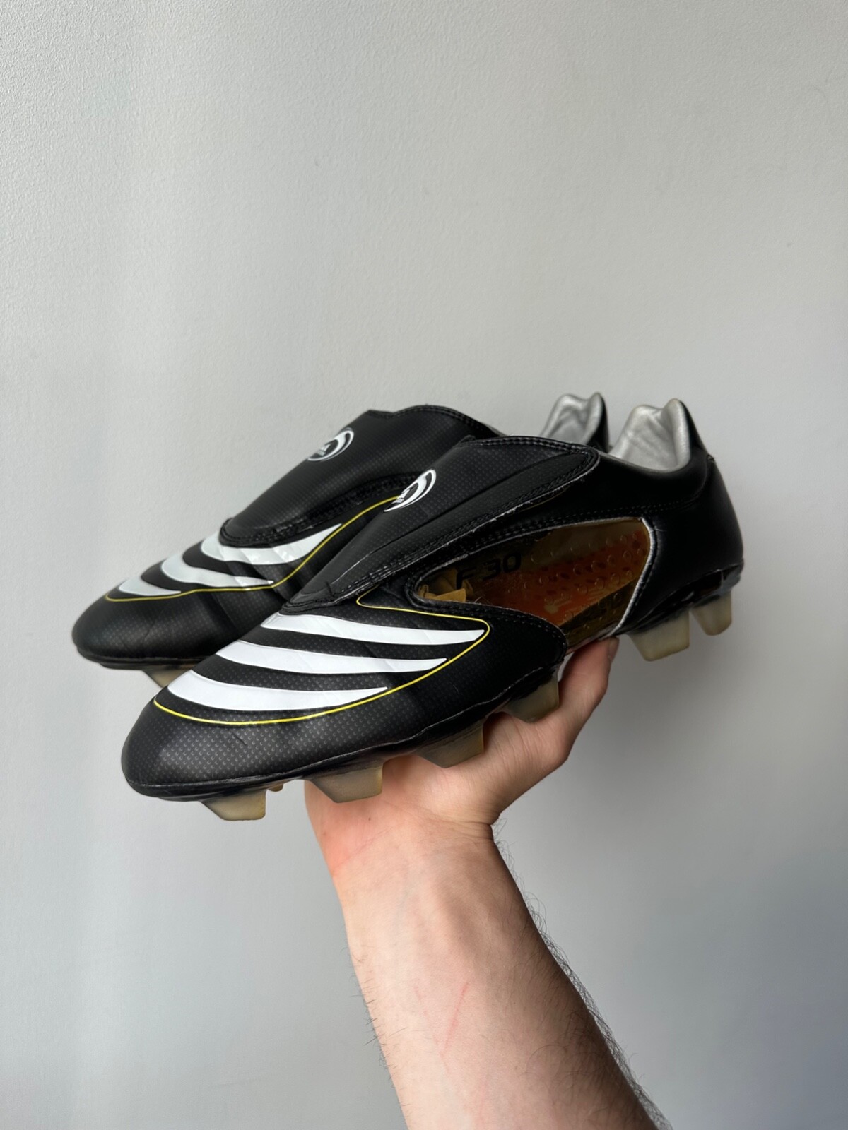 Adidas F30.8 TRX FG Soccer 2008 Cleats Black Shoes Size US 11