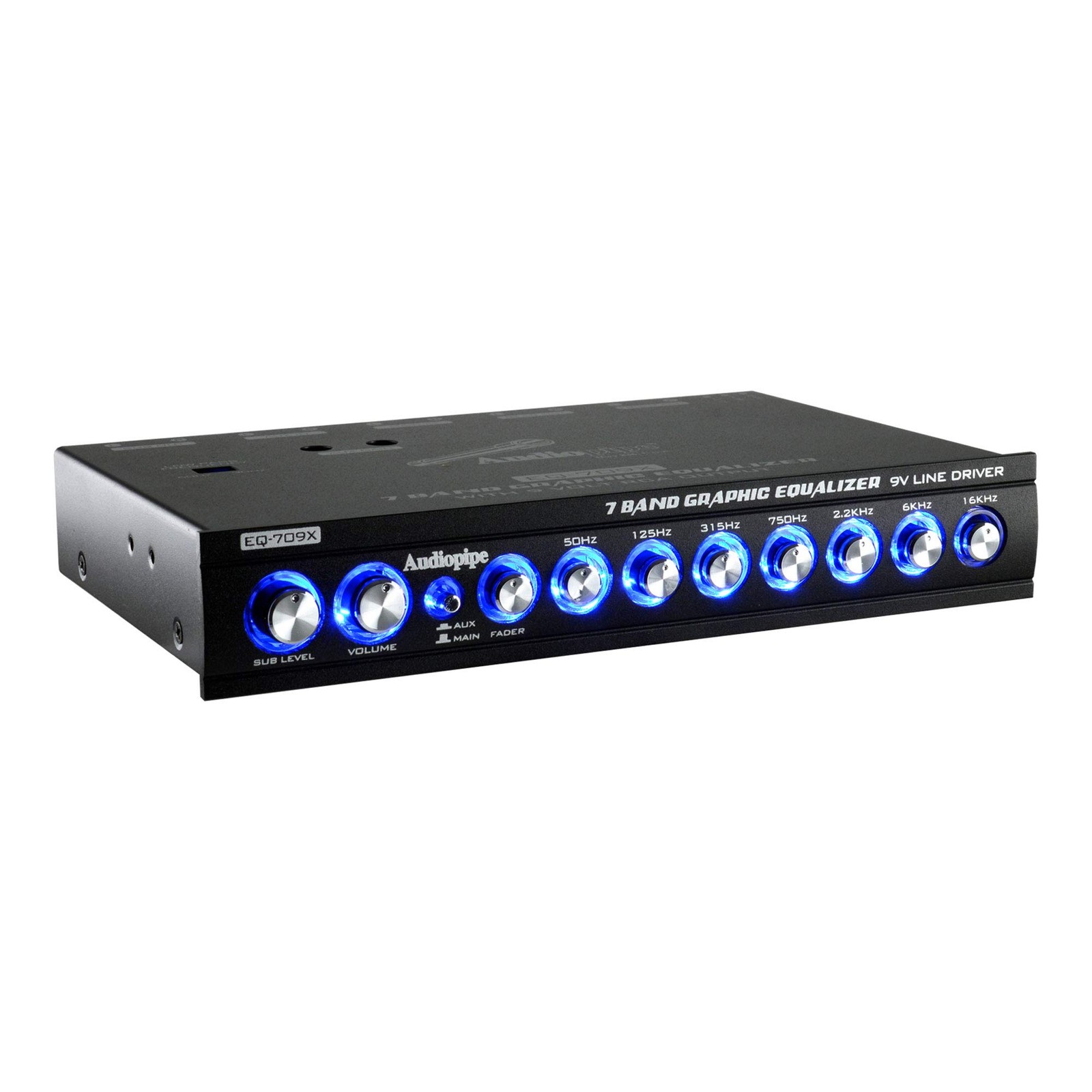 EQ-709X 7-Band Graphic in-Dash Equalizer