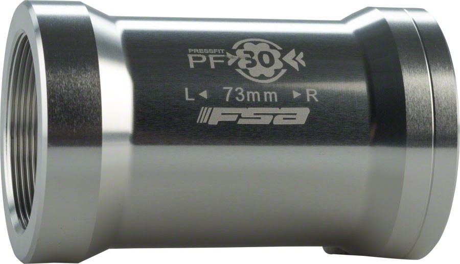 FSA PF30 Press Fit to 73mm English Threaded Adaptor Converter with Loctite