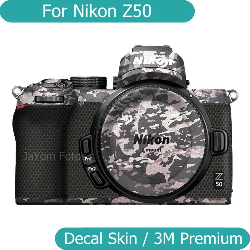 For Nikon Z50 Decal Skin Vinyl Wrap Anti-Scratch Film Camera Protective Sticker