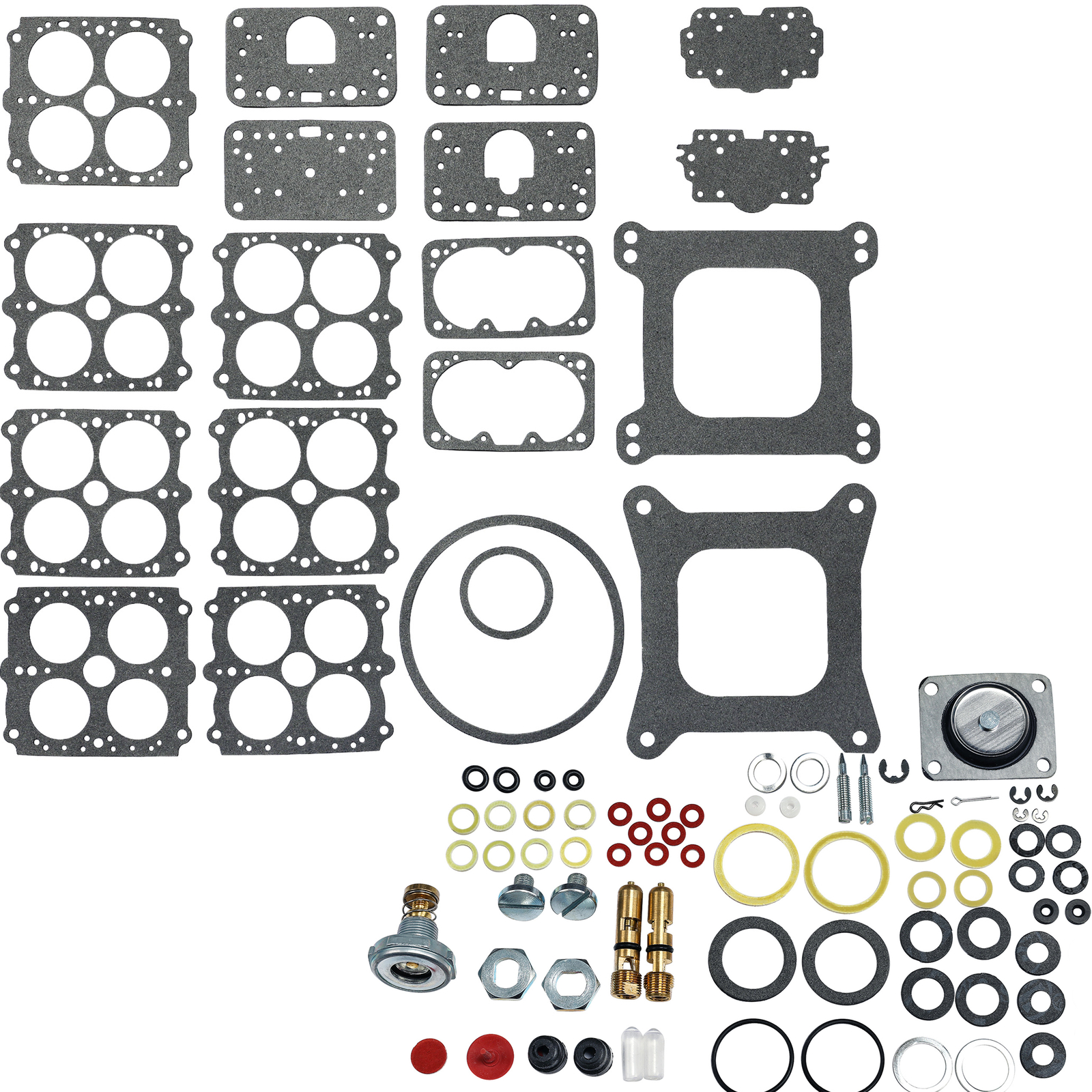 3-200 Fit for Holley 4160 Carburetor Rebuild Kit 1850 3310 390 600 750 CFM 9776
