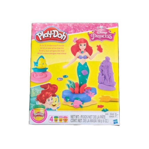 NEW Disney Princess Little Mermaid Ariel And Undersea Friends Play Doh Set